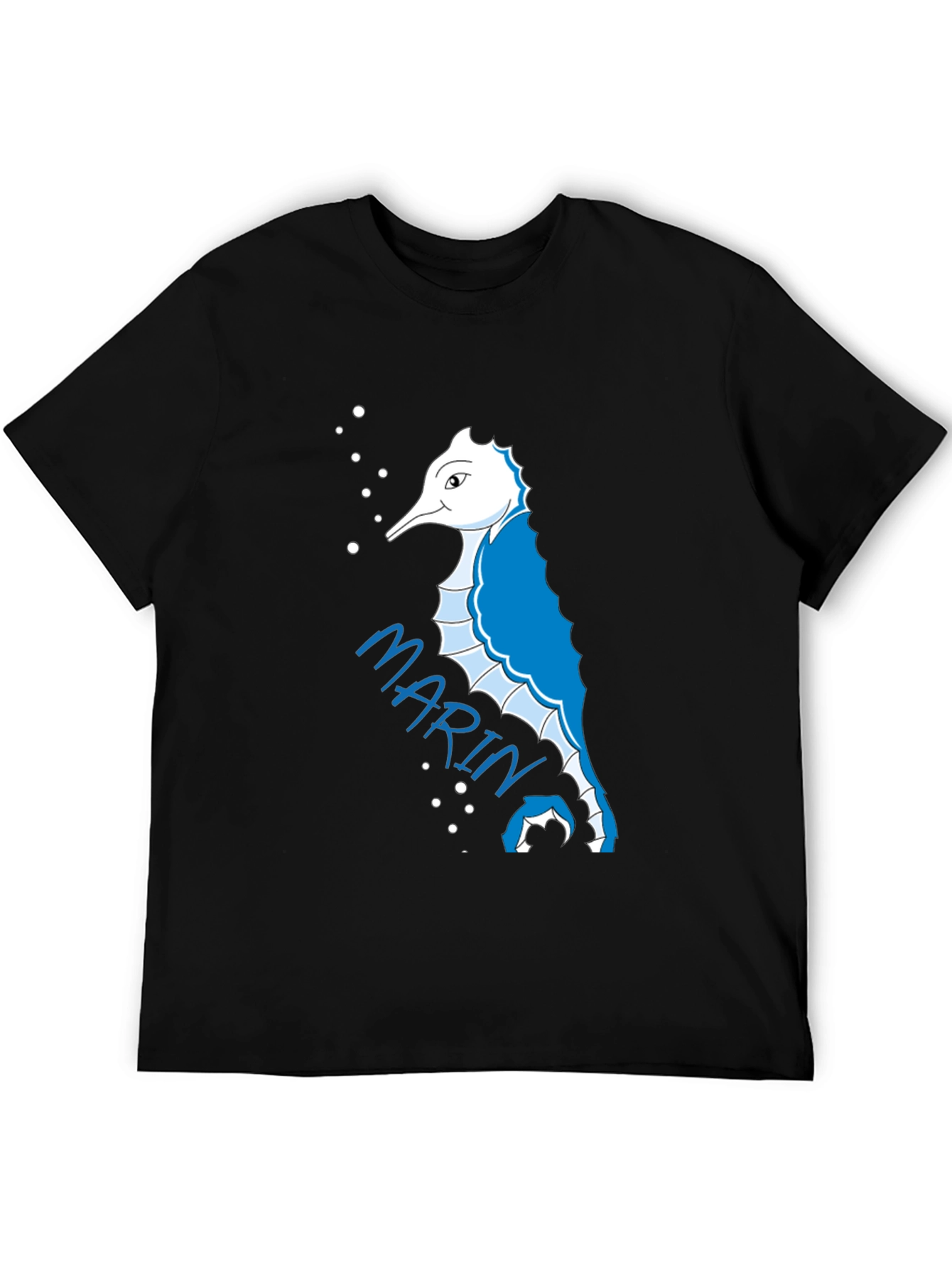 Seahorse Graphic Tee - Marine Life Shirt
