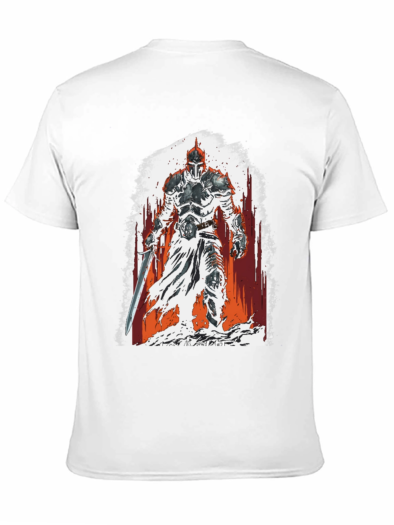 Knight Graphic T-Shirt - Medieval Warrior Tee