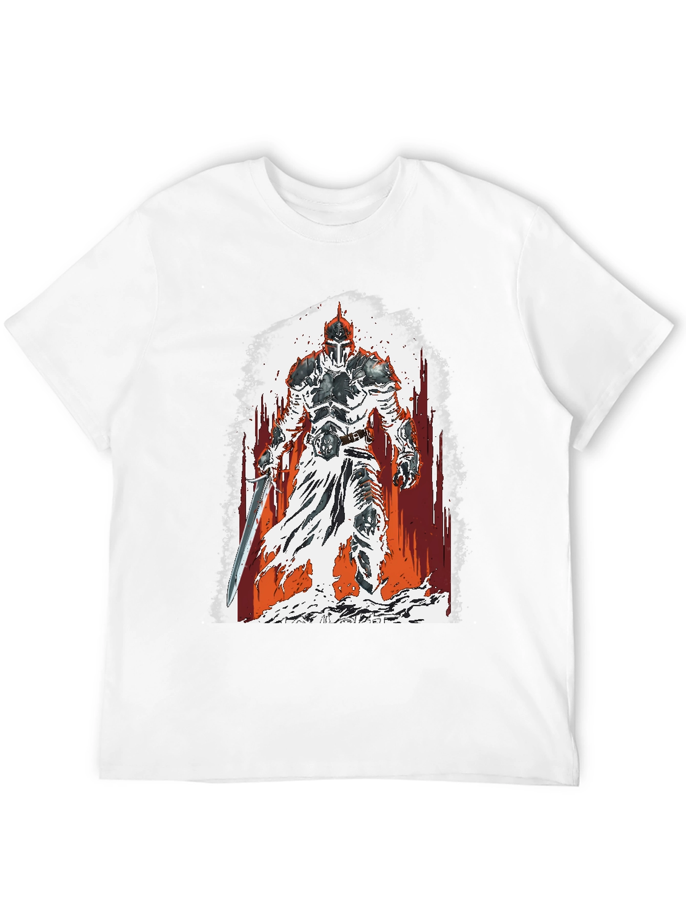 Knight Graphic T-Shirt - Medieval Warrior Tee