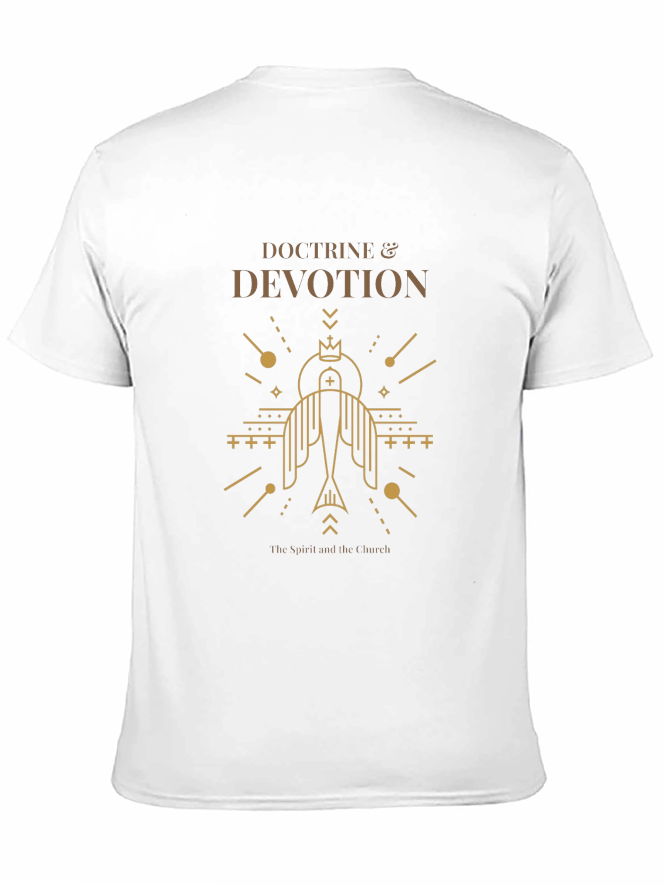 Doctrine & Devotion Graphic Print Black T-Shirt