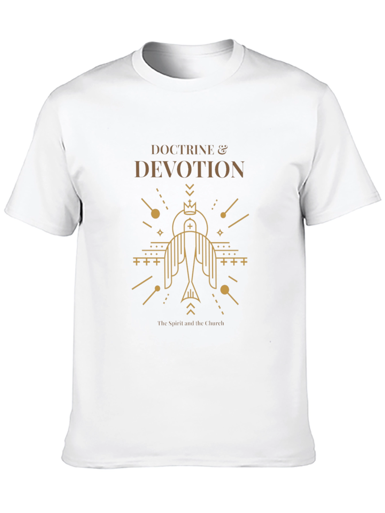 Doctrine & Devotion Graphic Print Black T-Shirt