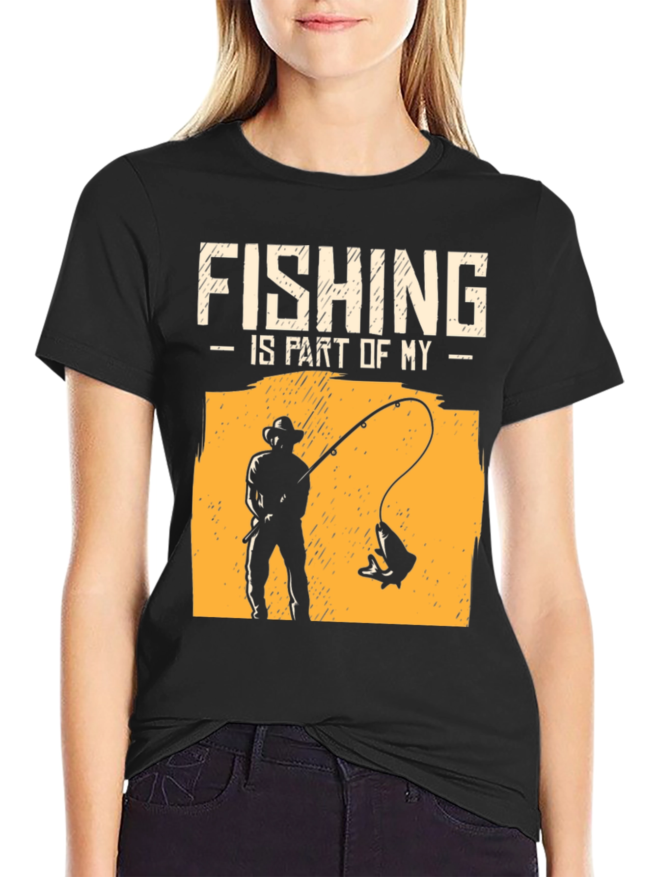 Fishing is Part of My Life Graphic Tee