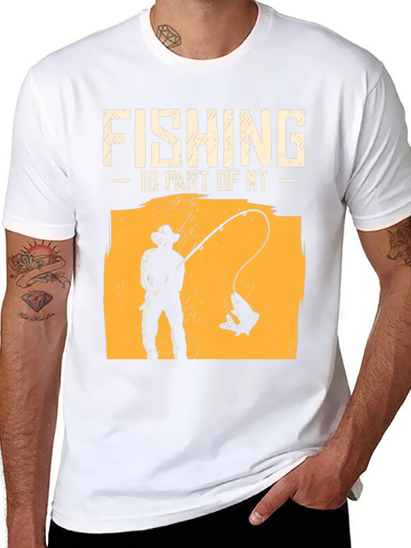 Fishing is Part of My Life Graphic Tee