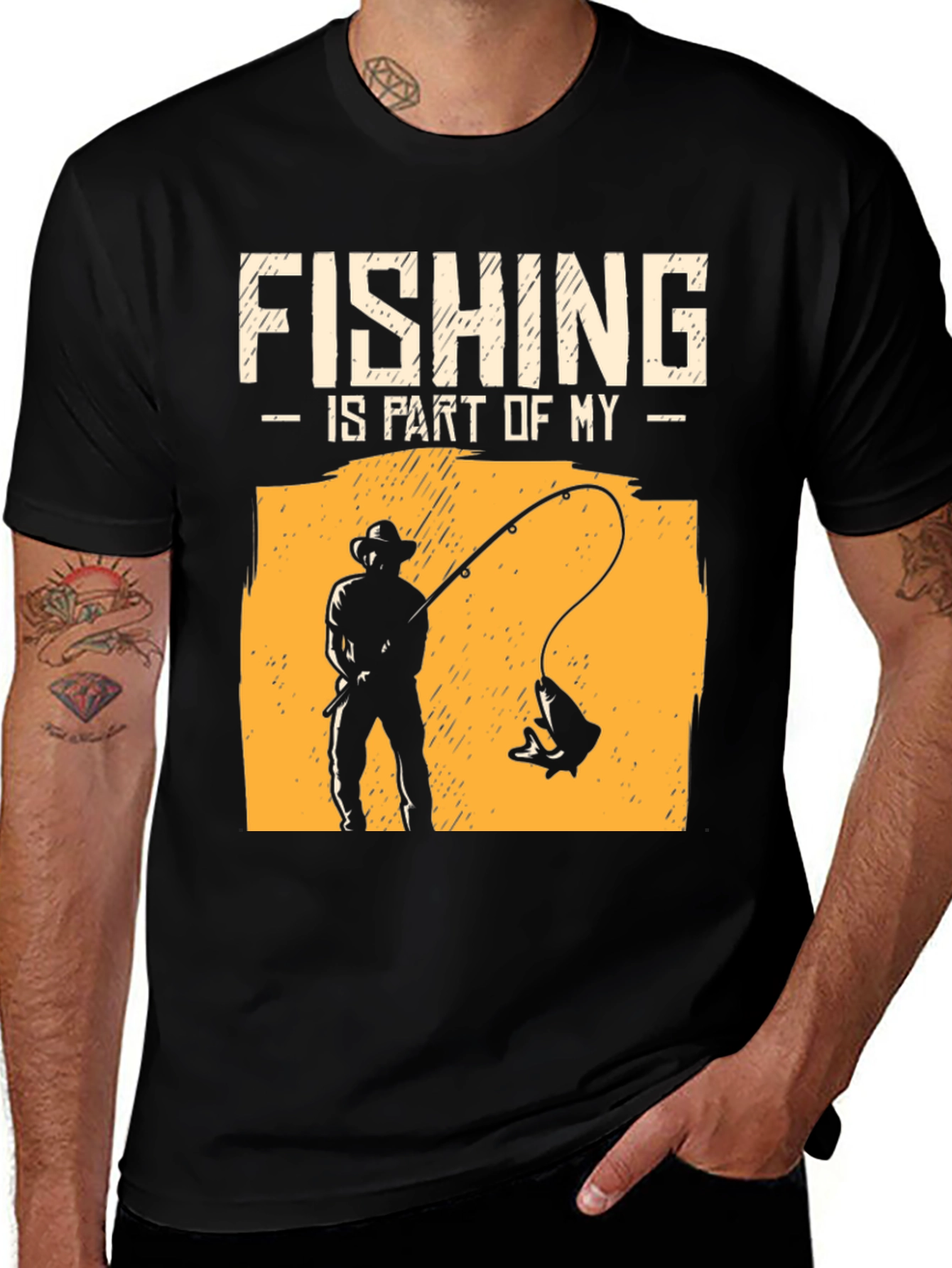 Fishing is Part of My Life Graphic Tee