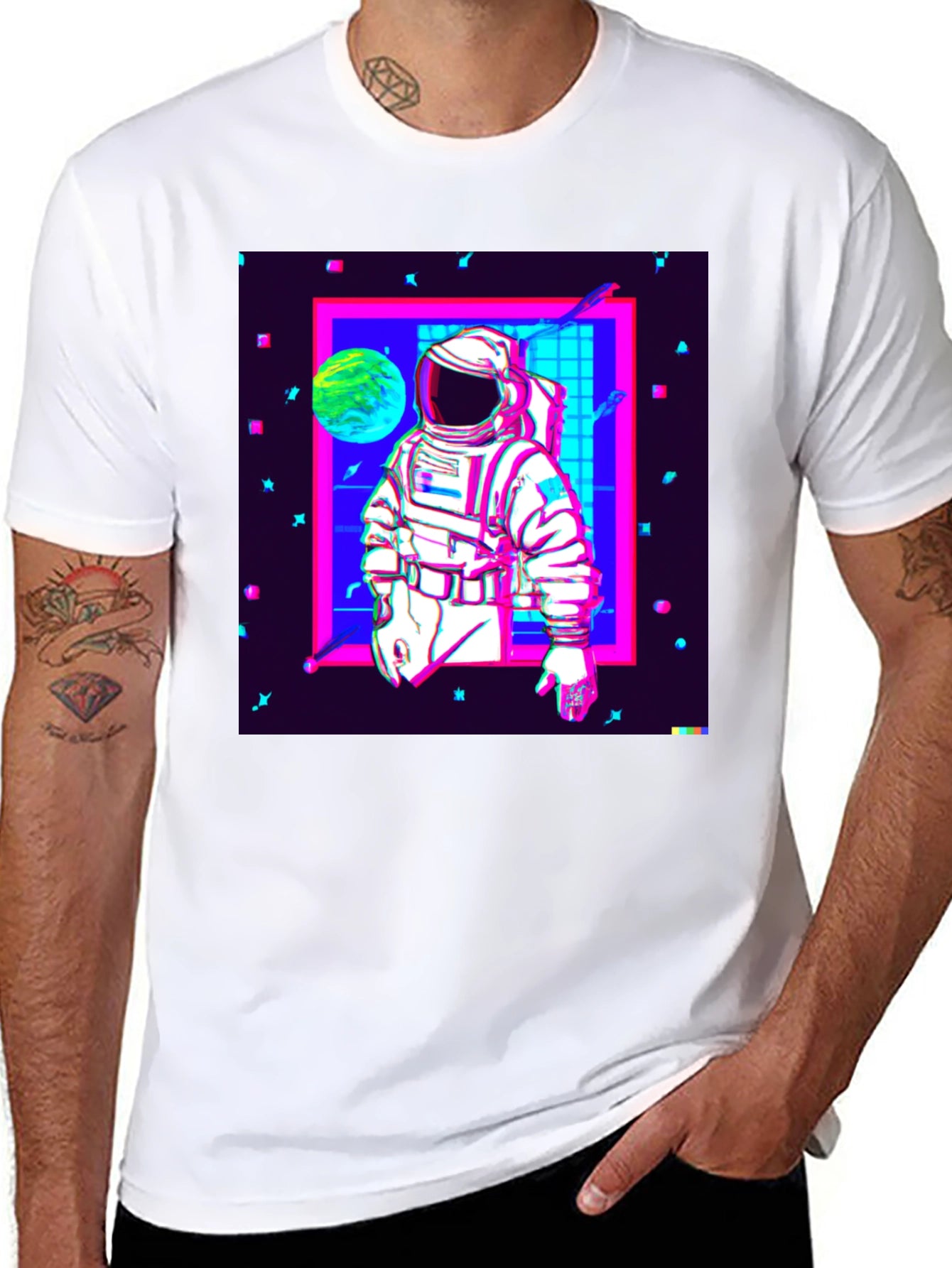 Retro Astronaut T-Shirt