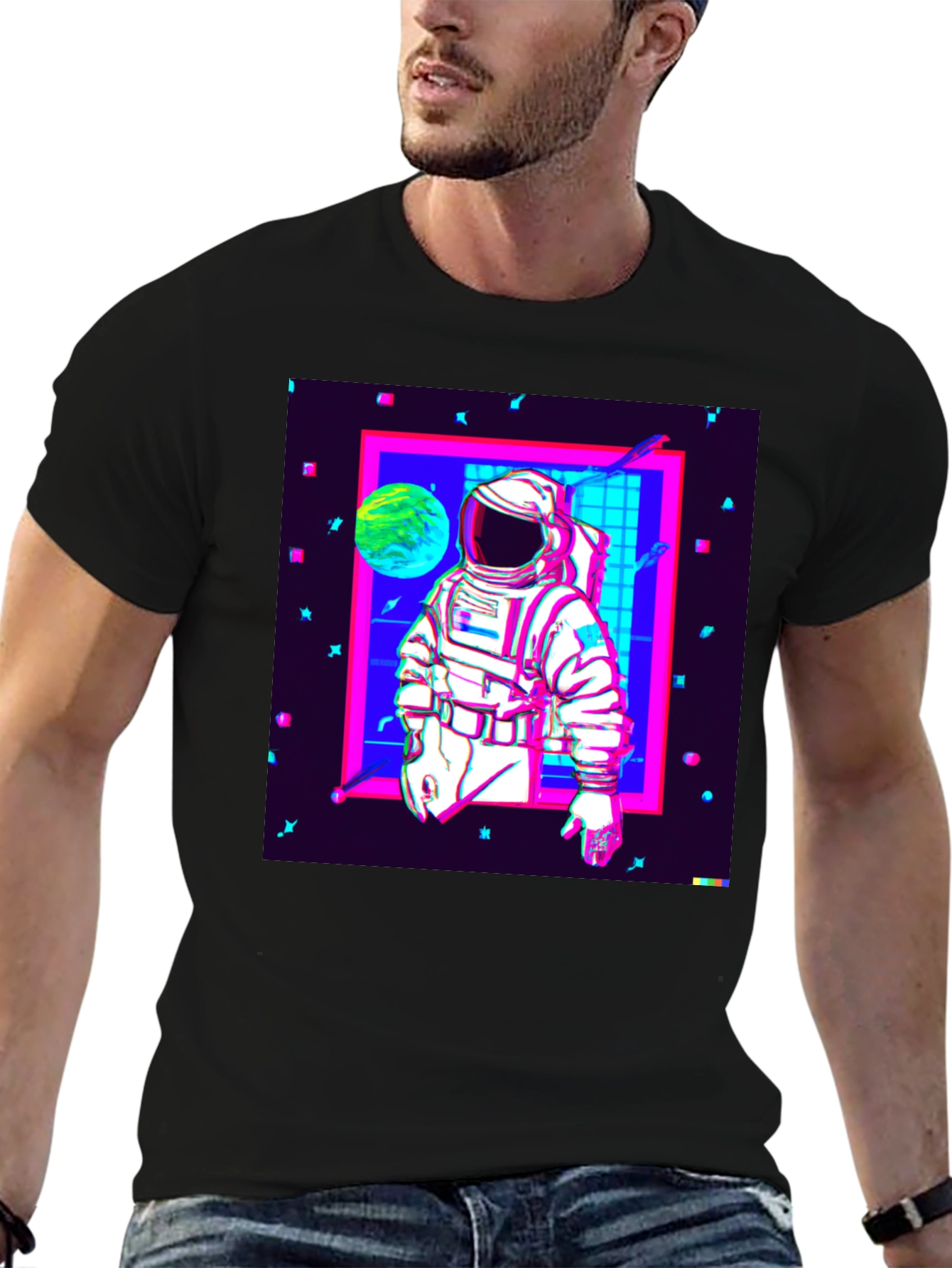 Retro Astronaut T-Shirt