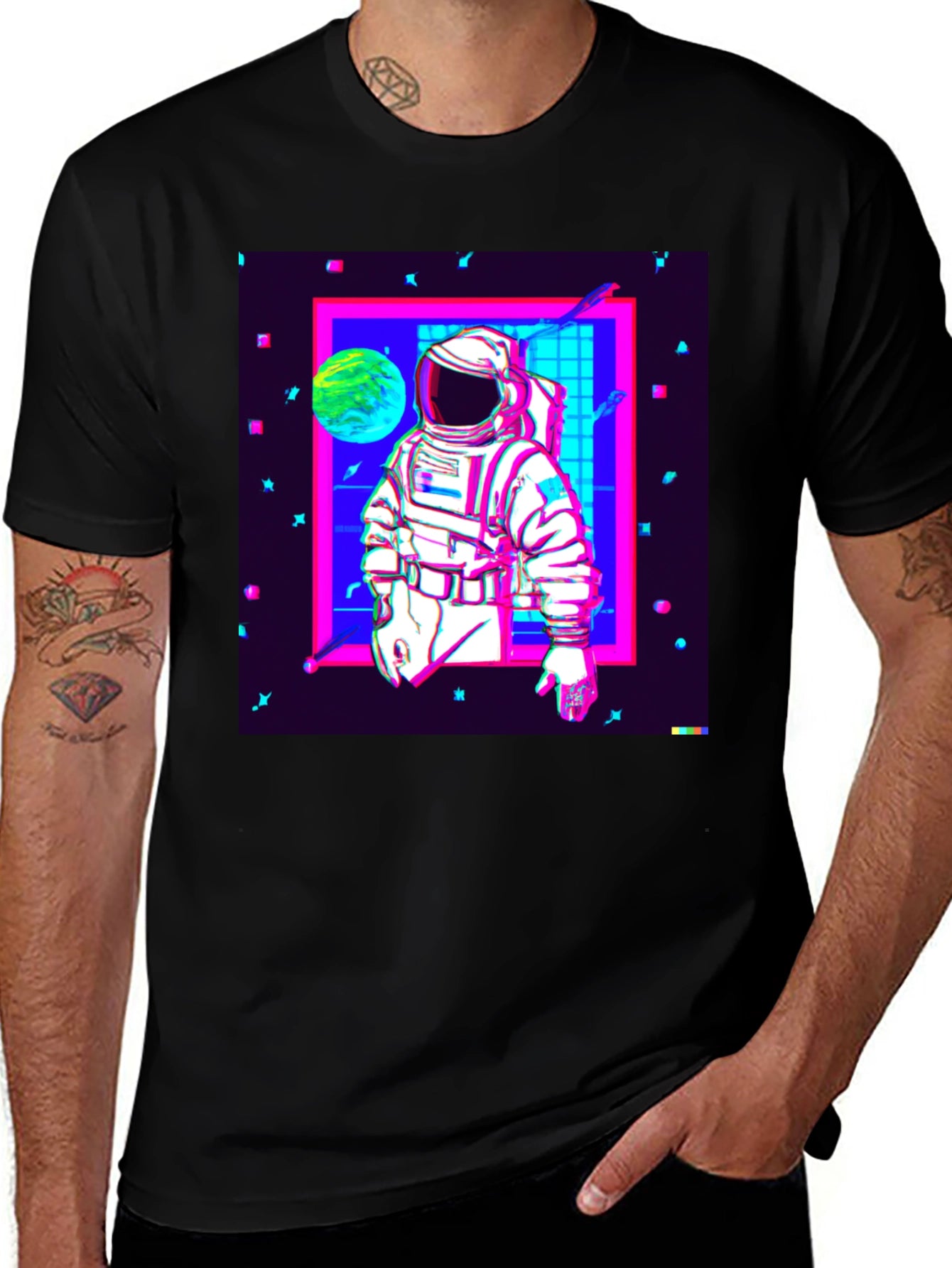 Retro Astronaut T-Shirt