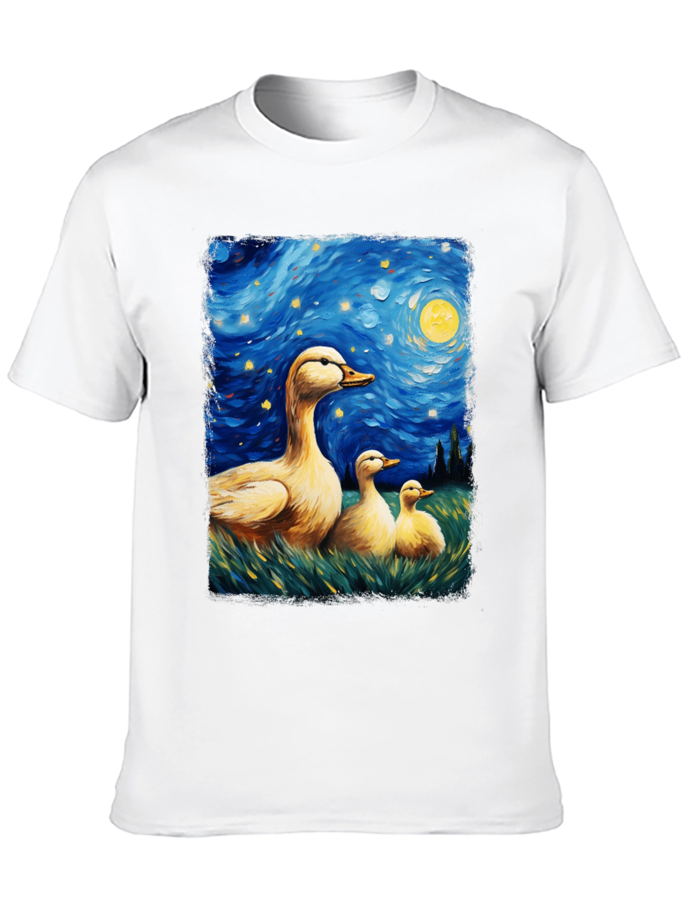 Starry Night Duck T-Shirt