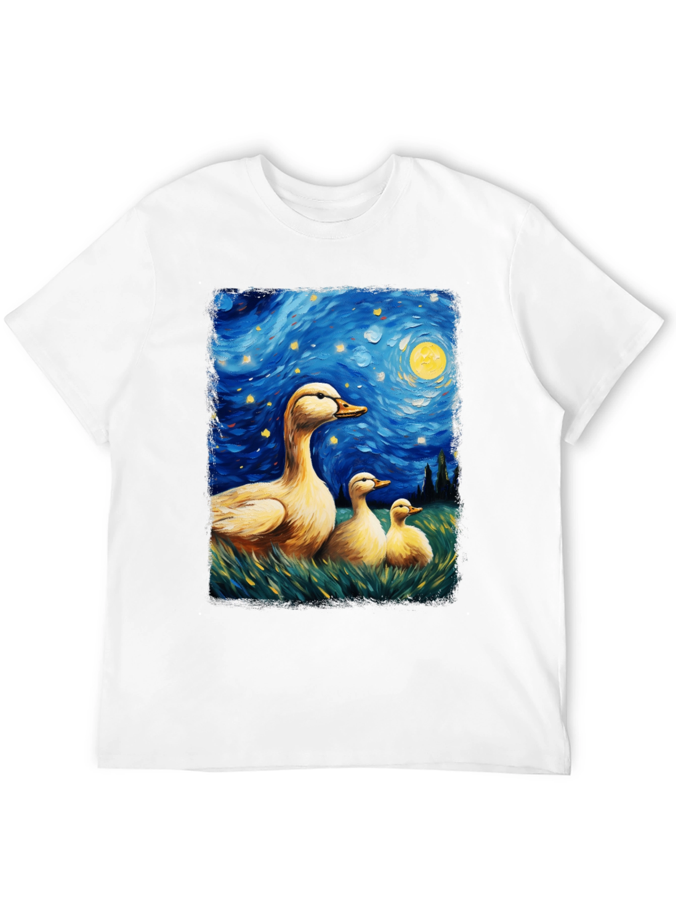 Starry Night Duck T-Shirt