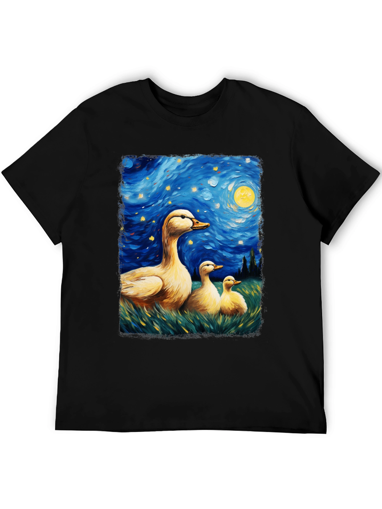 Starry Night Duck T-Shirt