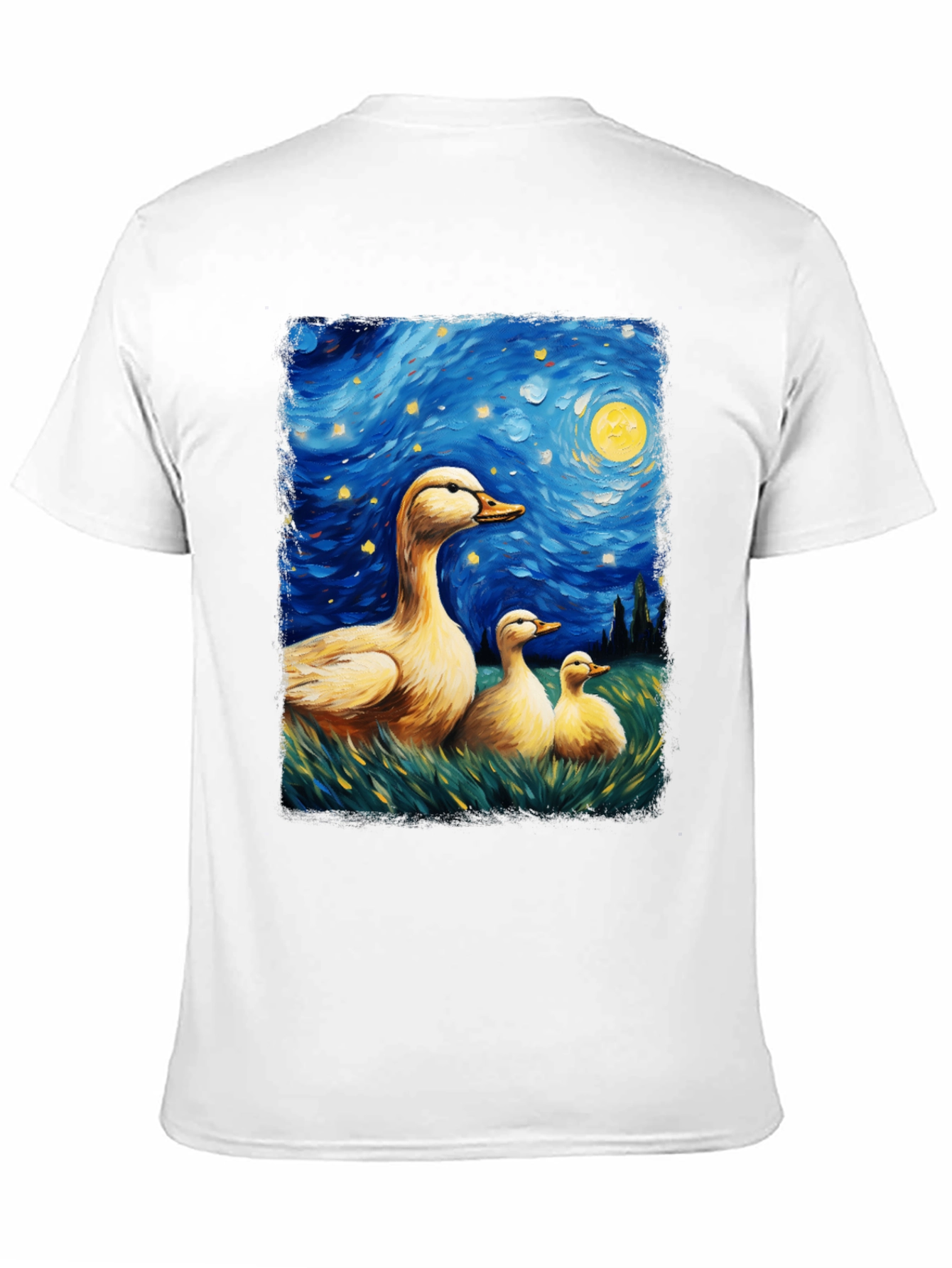 Starry Night Duck T-Shirt