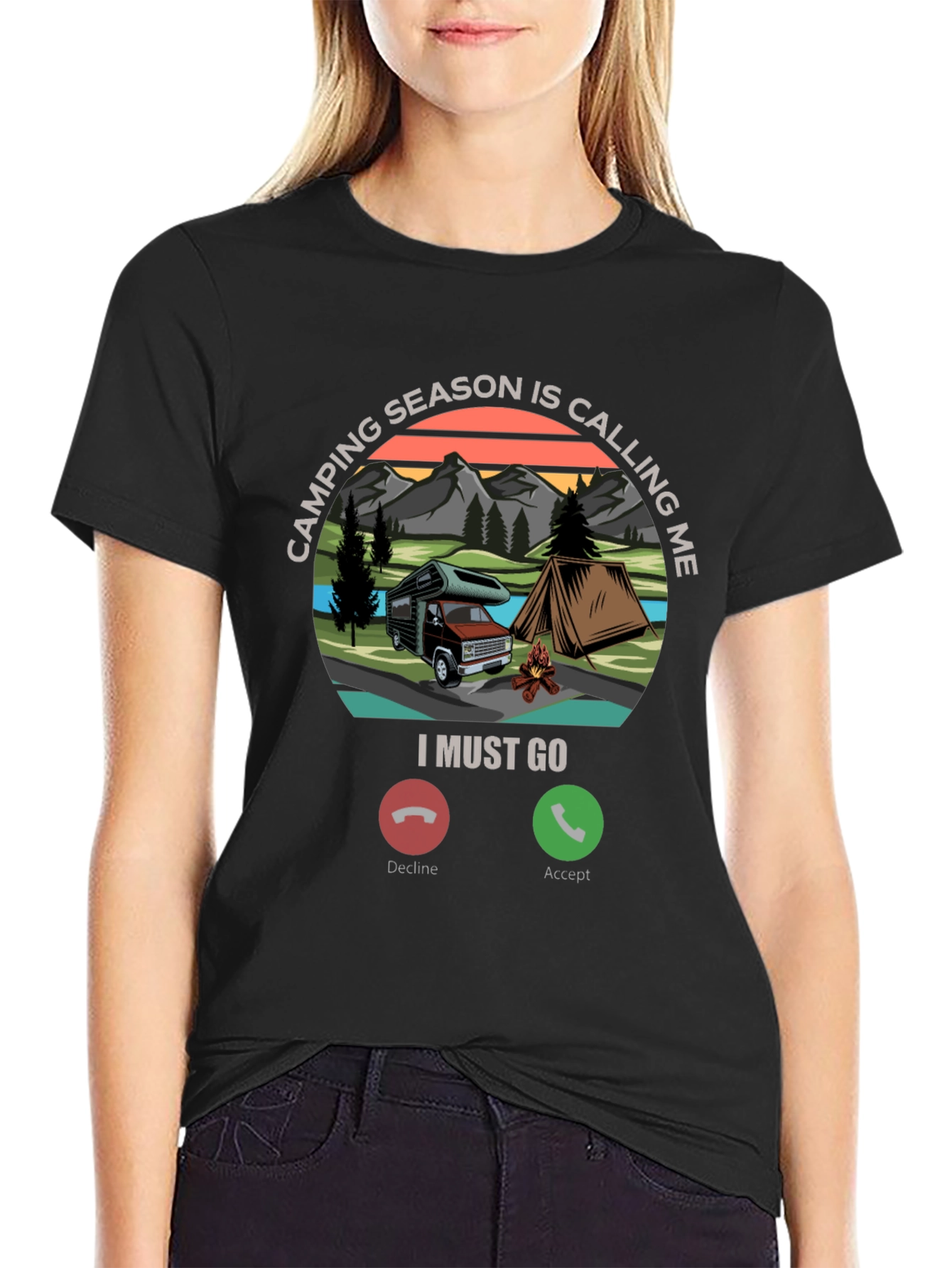 Camping Season Calling T-Shirt