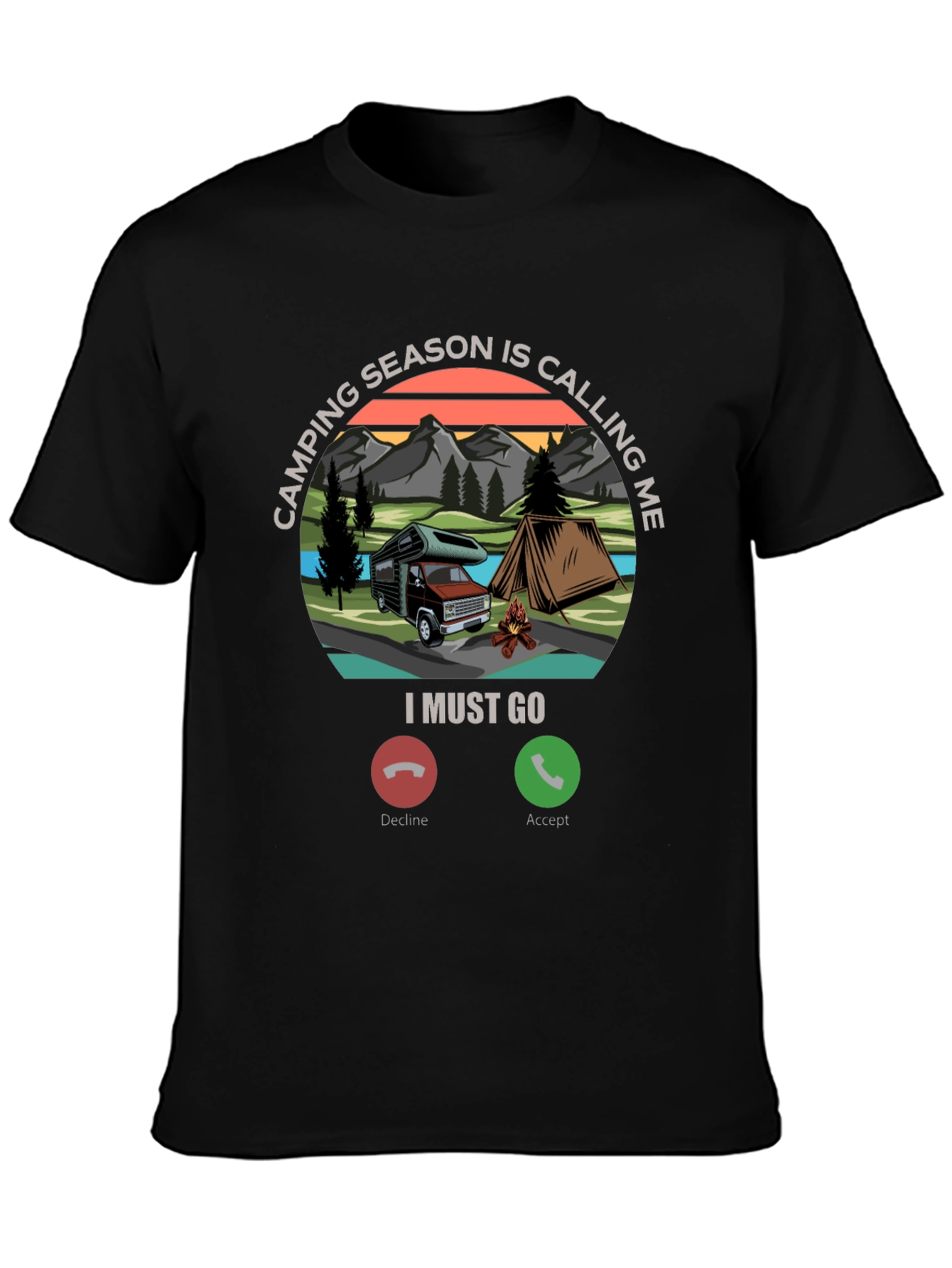 Camping Season Calling T-Shirt