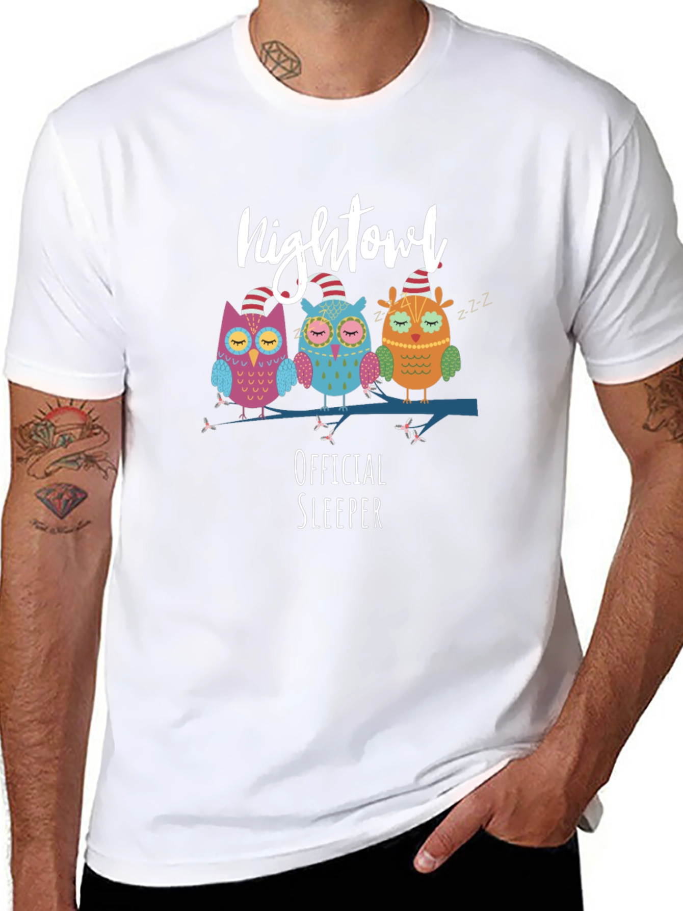 Night Owl Official Sleeper Graphic Tee