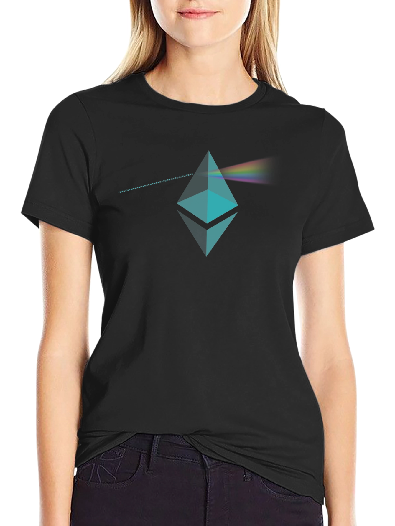 Ethereum Prism T-Shirt - Crypto Tee