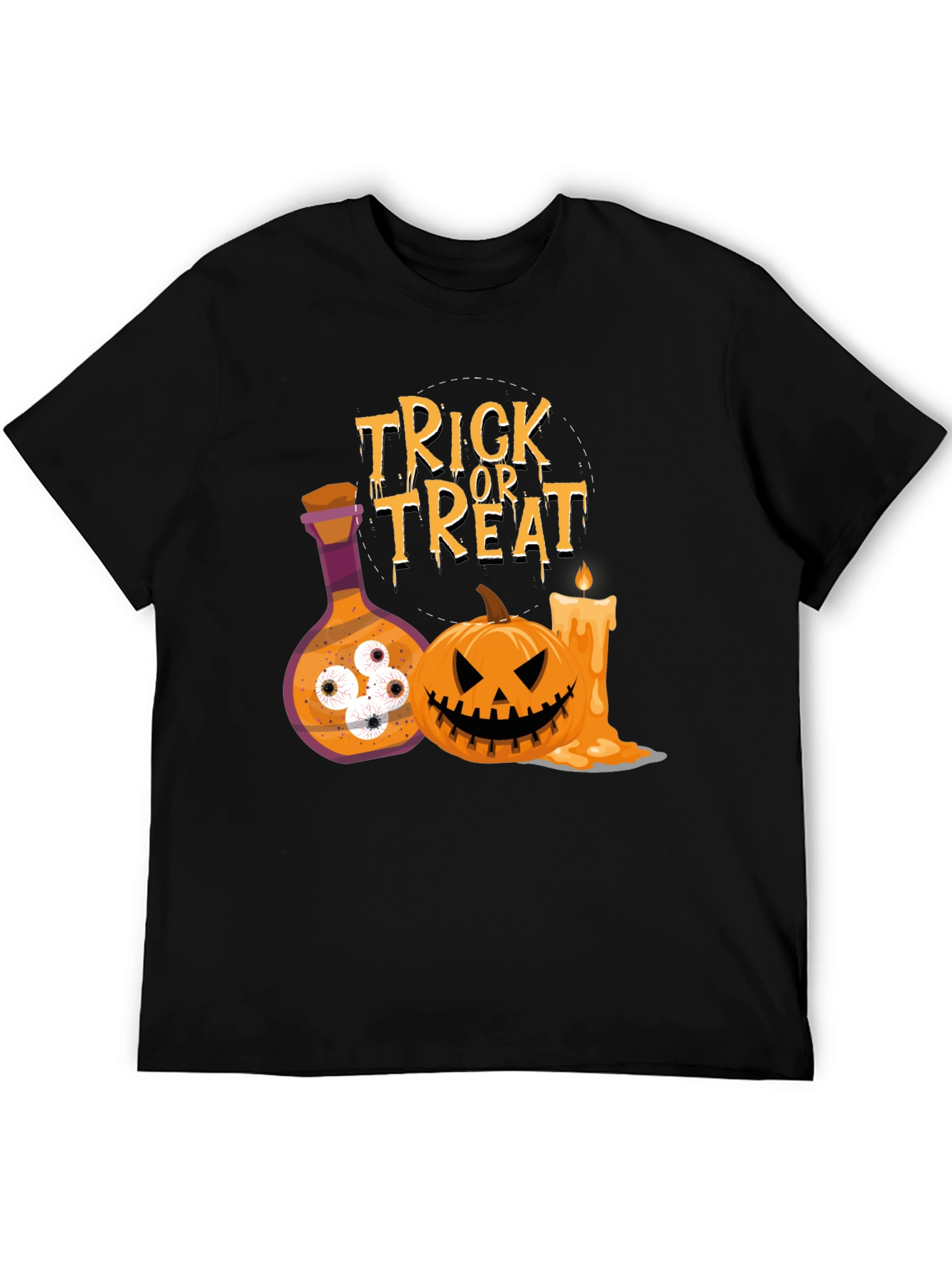 Halloween Trick or Treat Graphic Tee