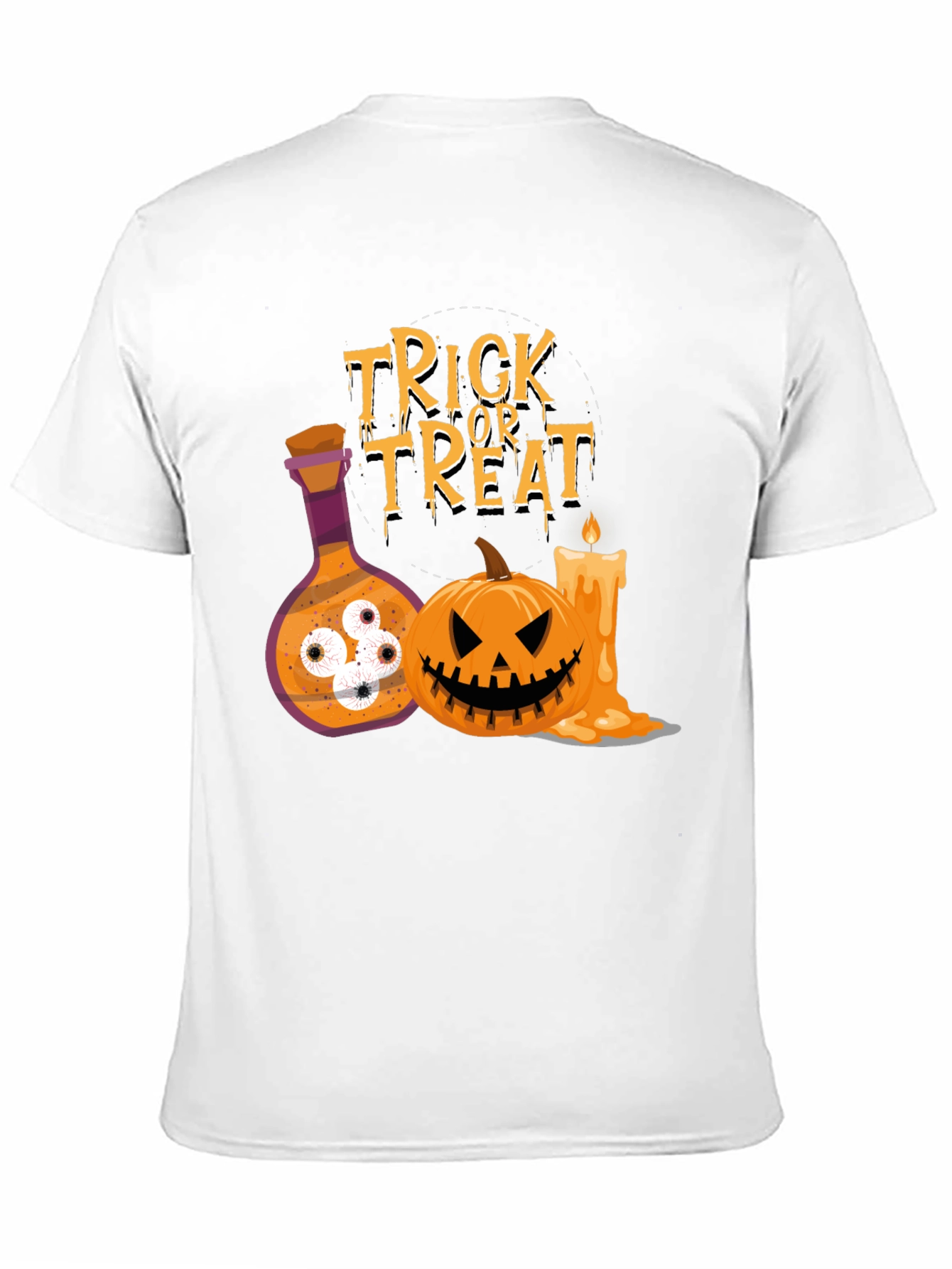 Halloween Trick or Treat Graphic Tee