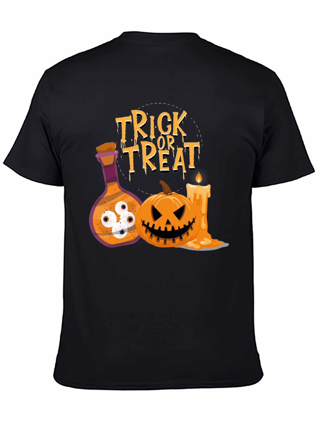 Halloween Trick or Treat Graphic Tee