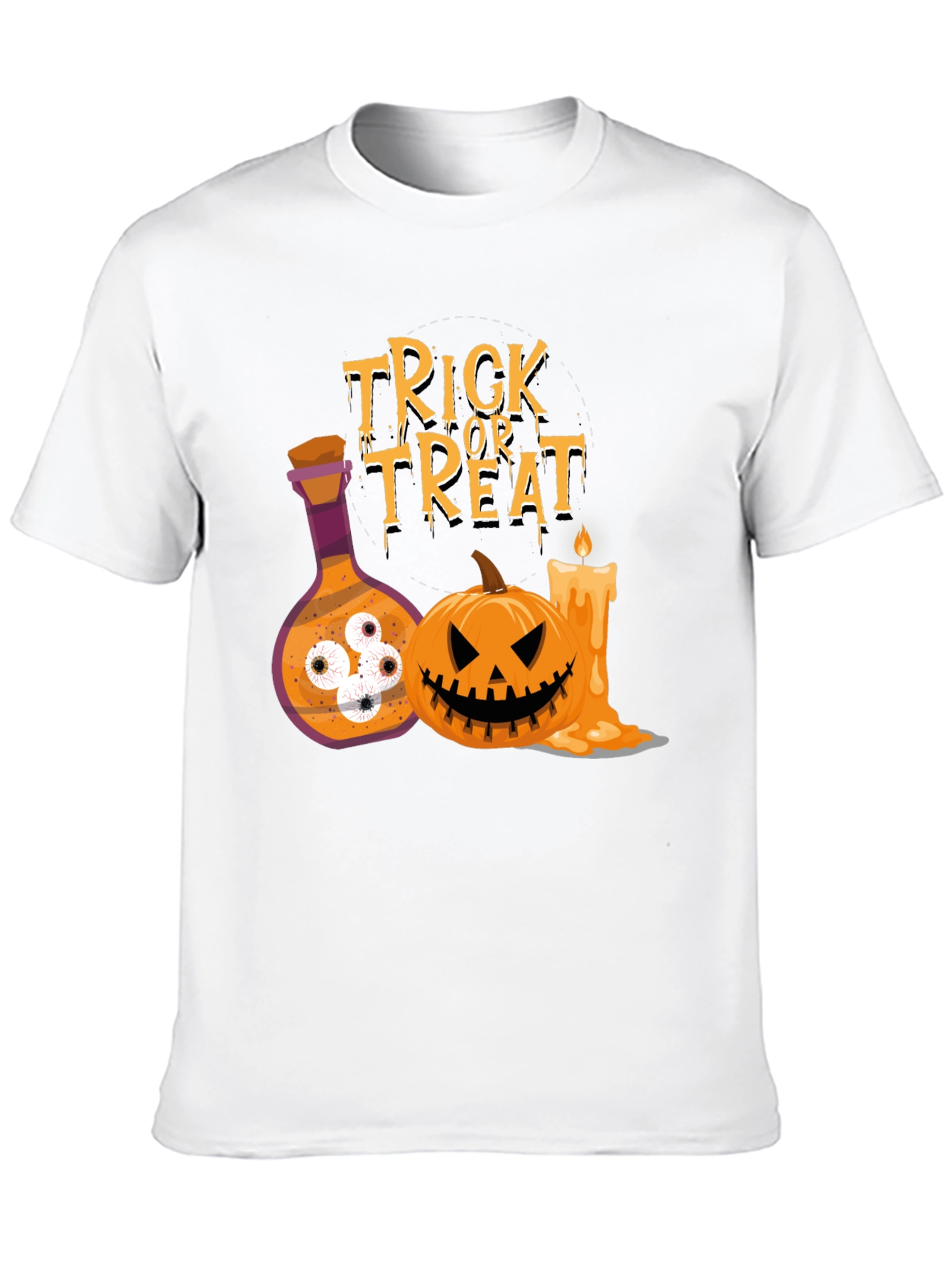 Halloween Trick or Treat Graphic Tee