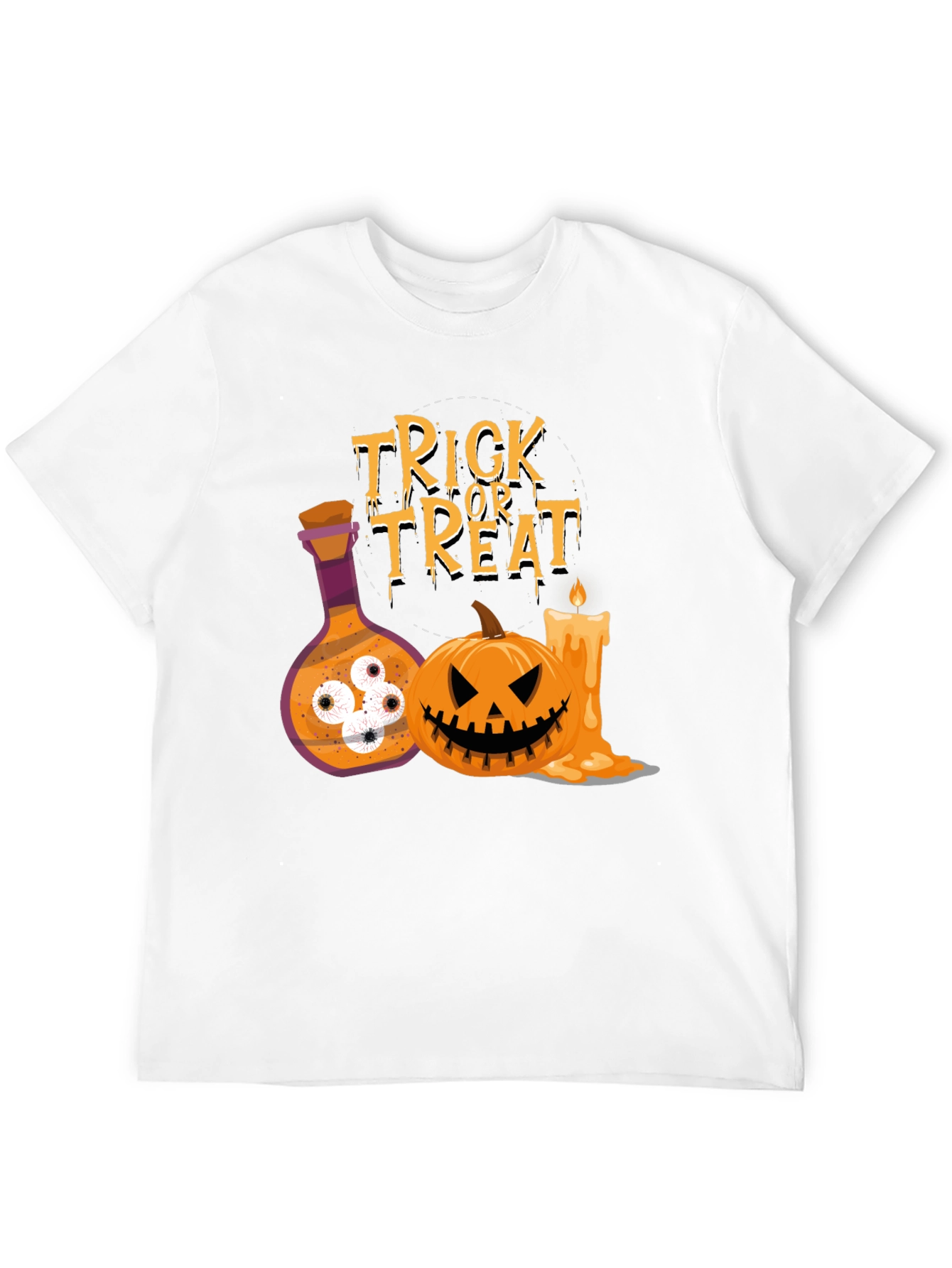 Halloween Trick or Treat Graphic Tee