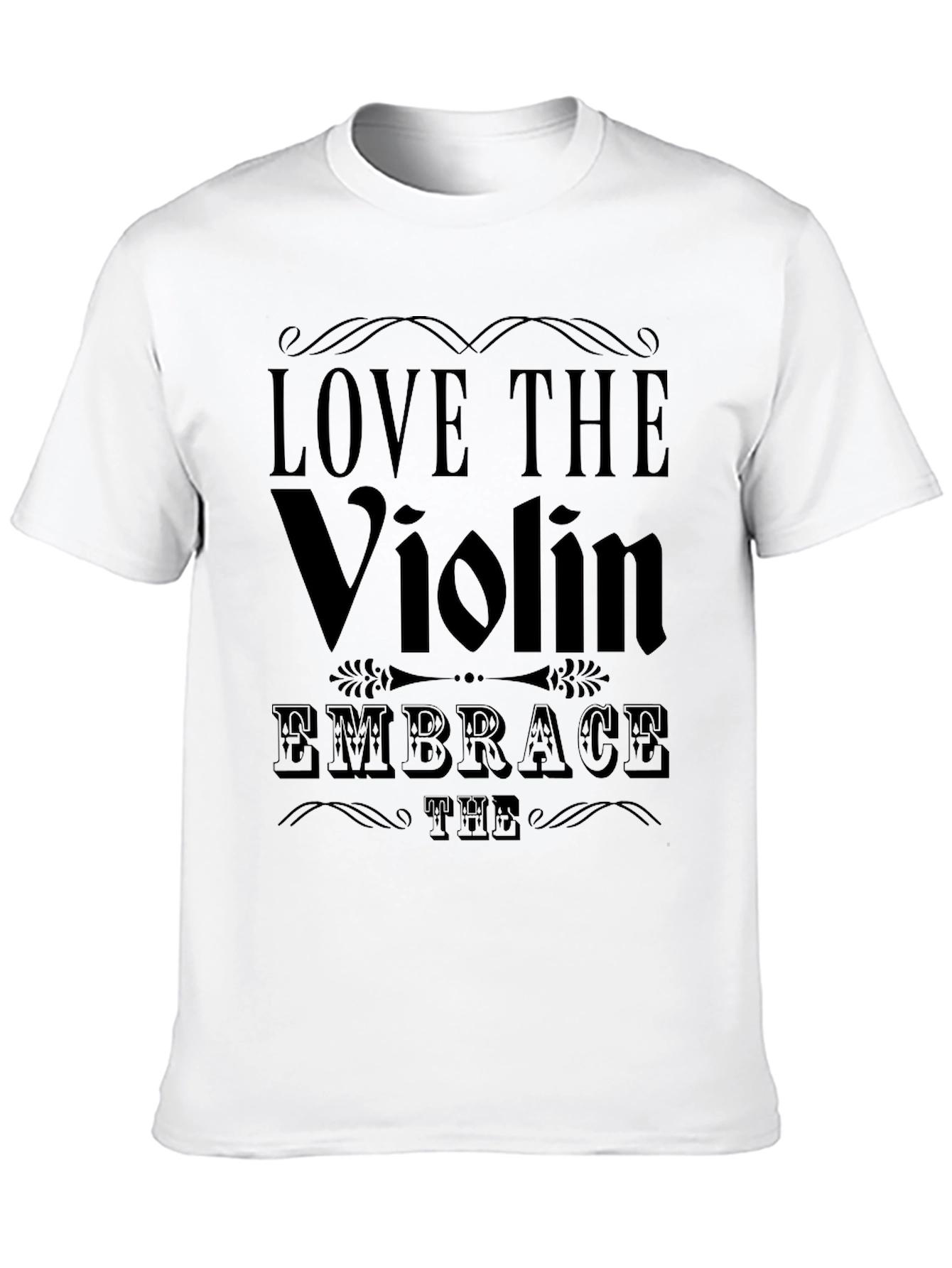 Love the Violin Graphic Tee - Embrace the Music!