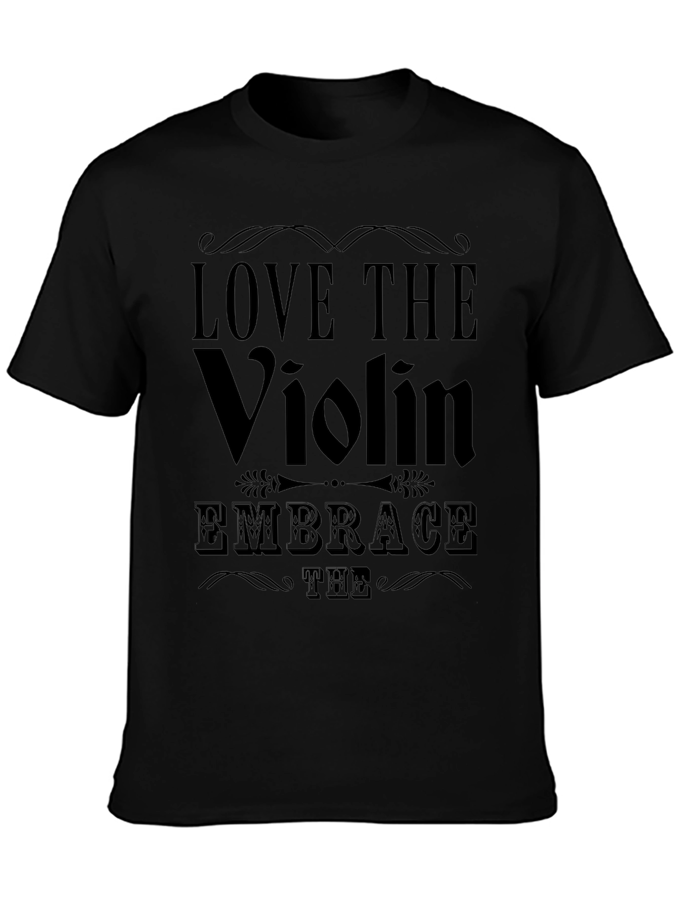 Love the Violin Graphic Tee - Embrace the Music!