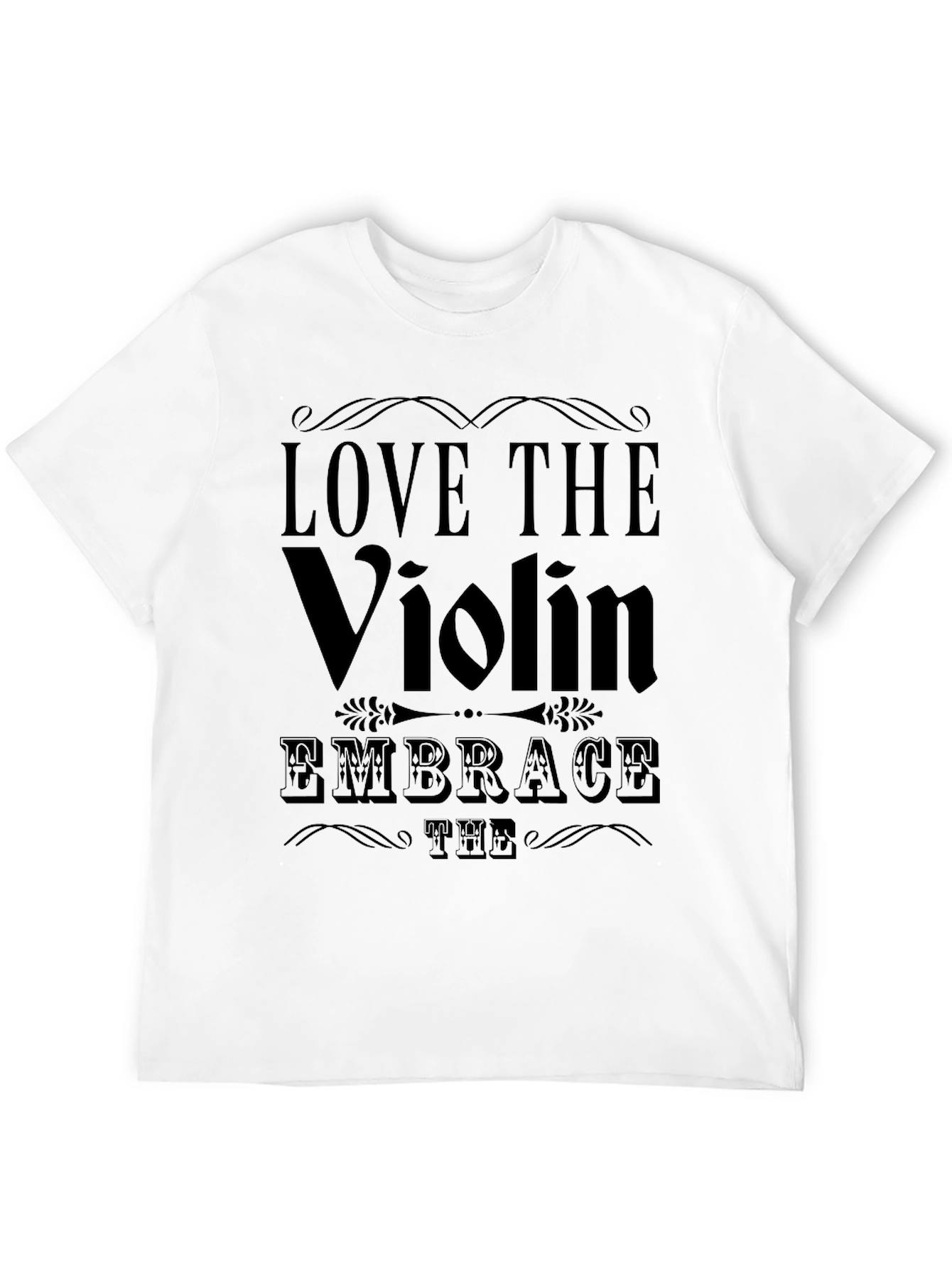 Love the Violin Graphic Tee - Embrace the Music!