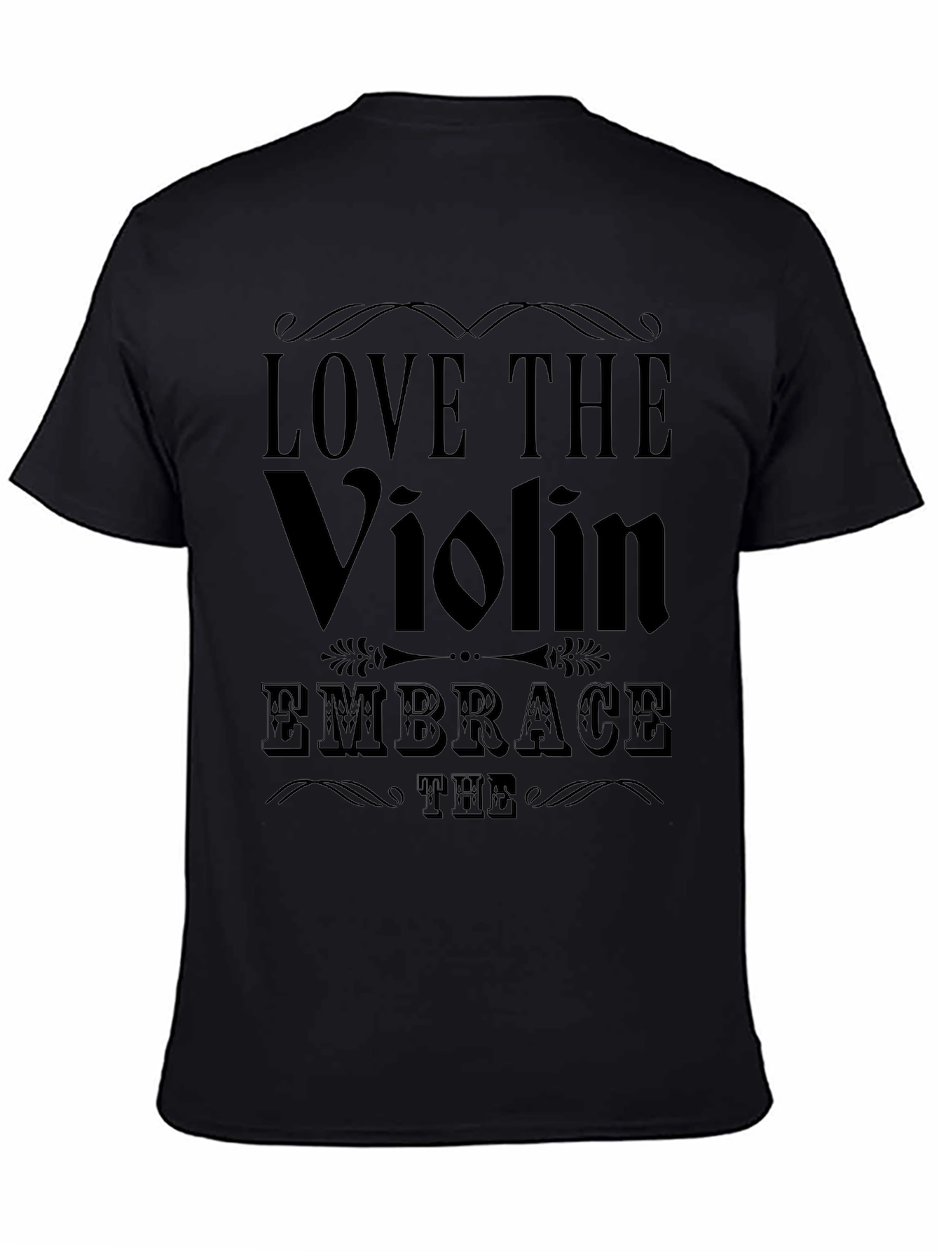 Love the Violin Graphic Tee - Embrace the Music!