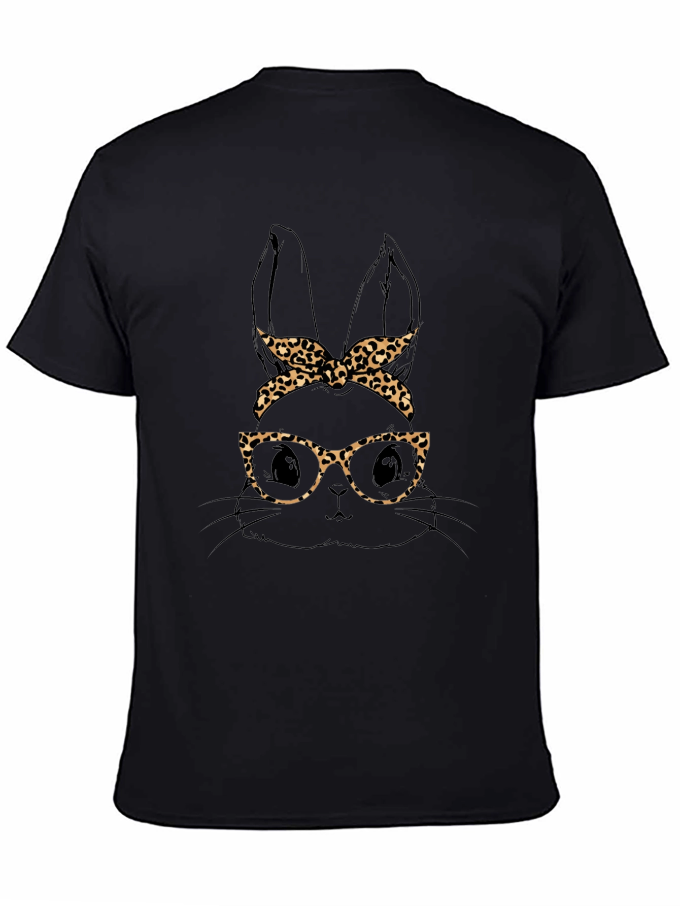 Bunny Leopard Print T-Shirt