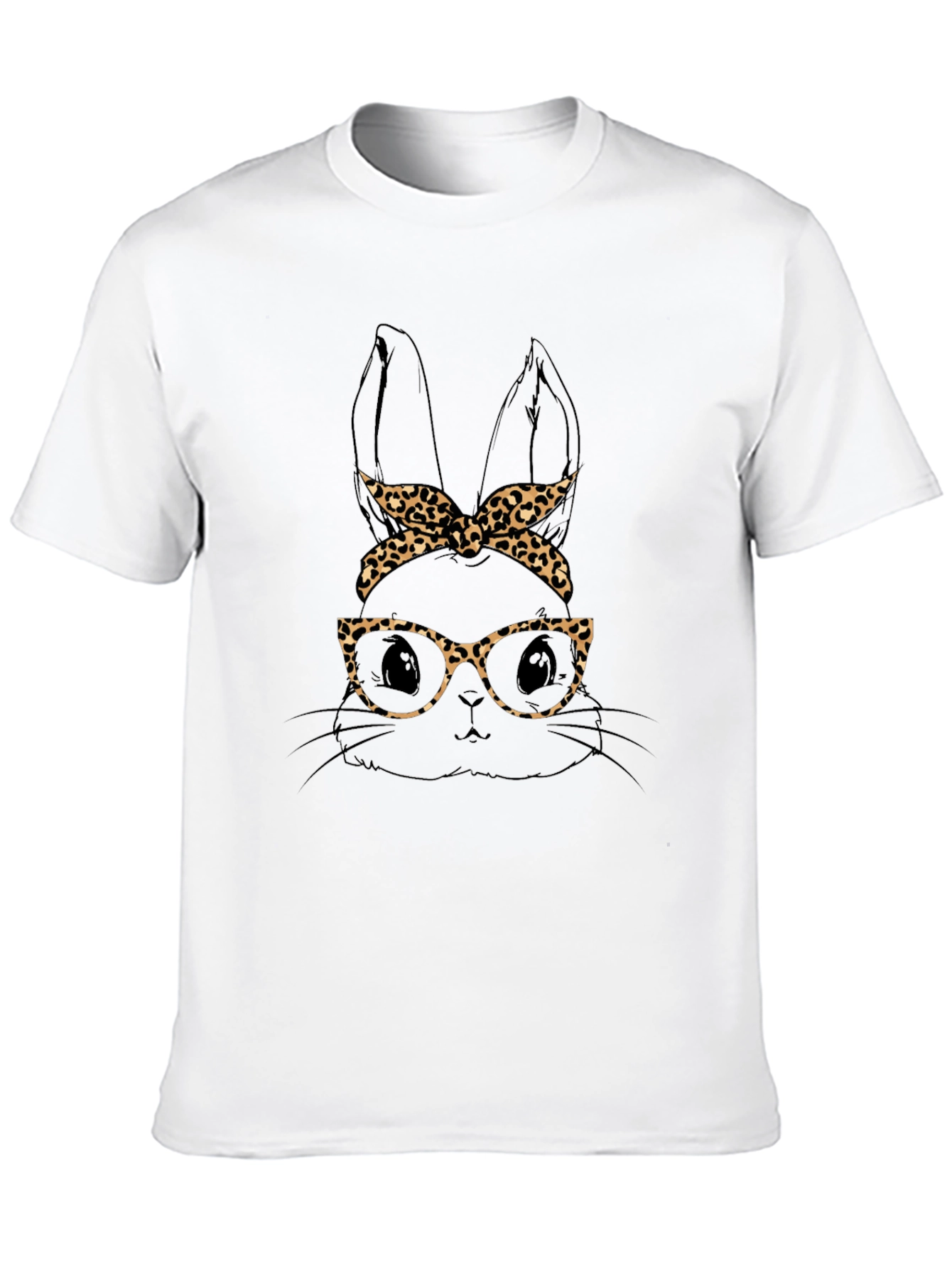 Bunny Leopard Print T-Shirt