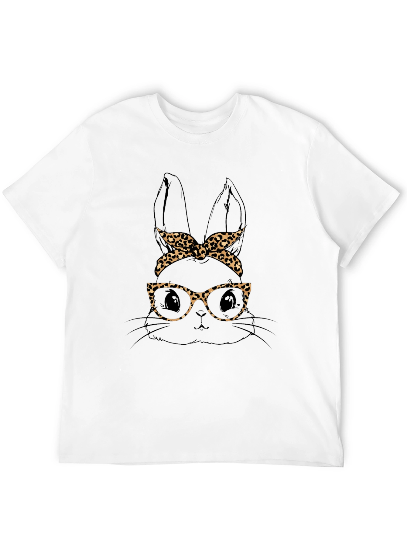 Bunny Leopard Print T-Shirt