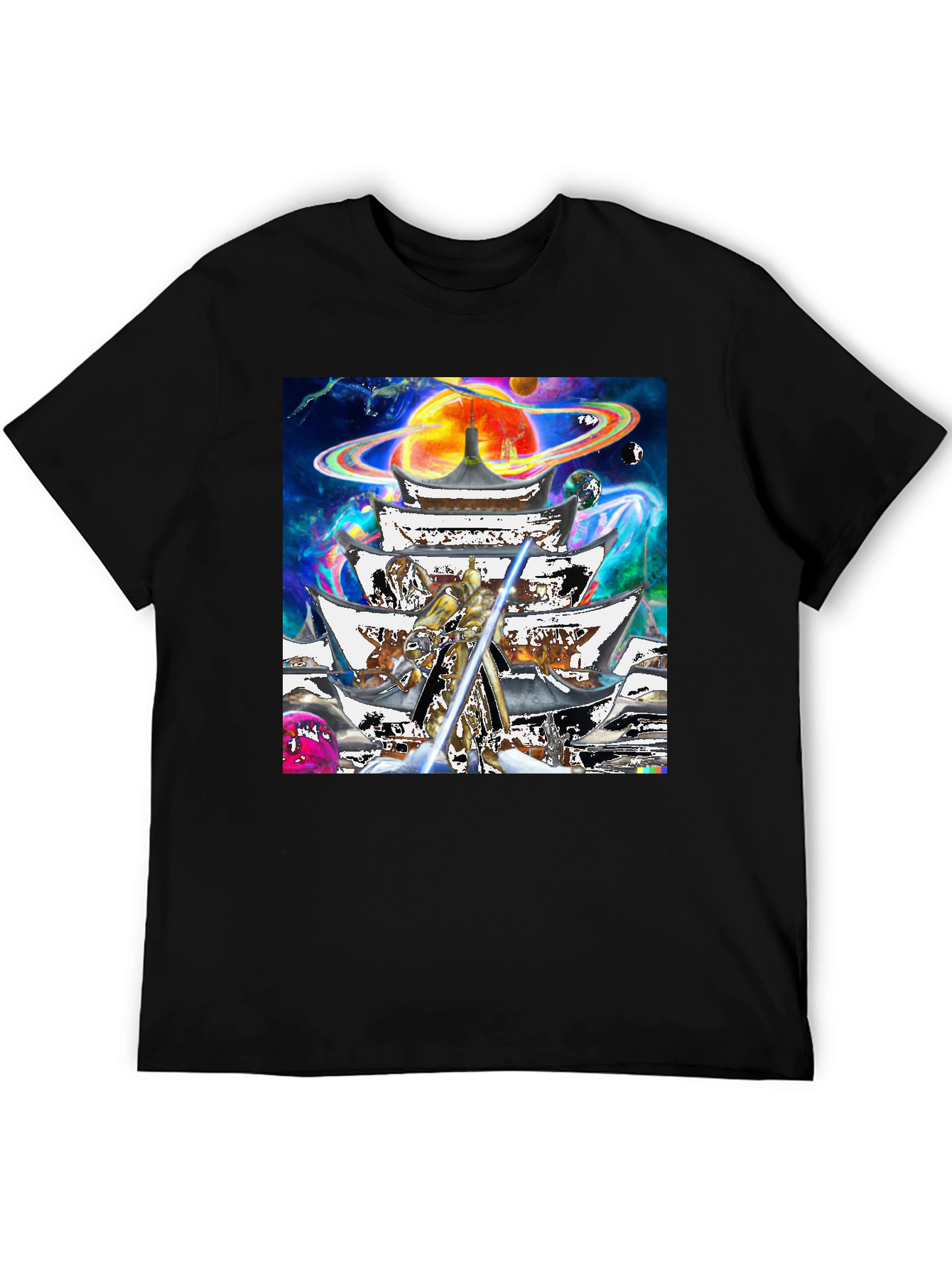 Sci-Fi Temple Graphic Tee