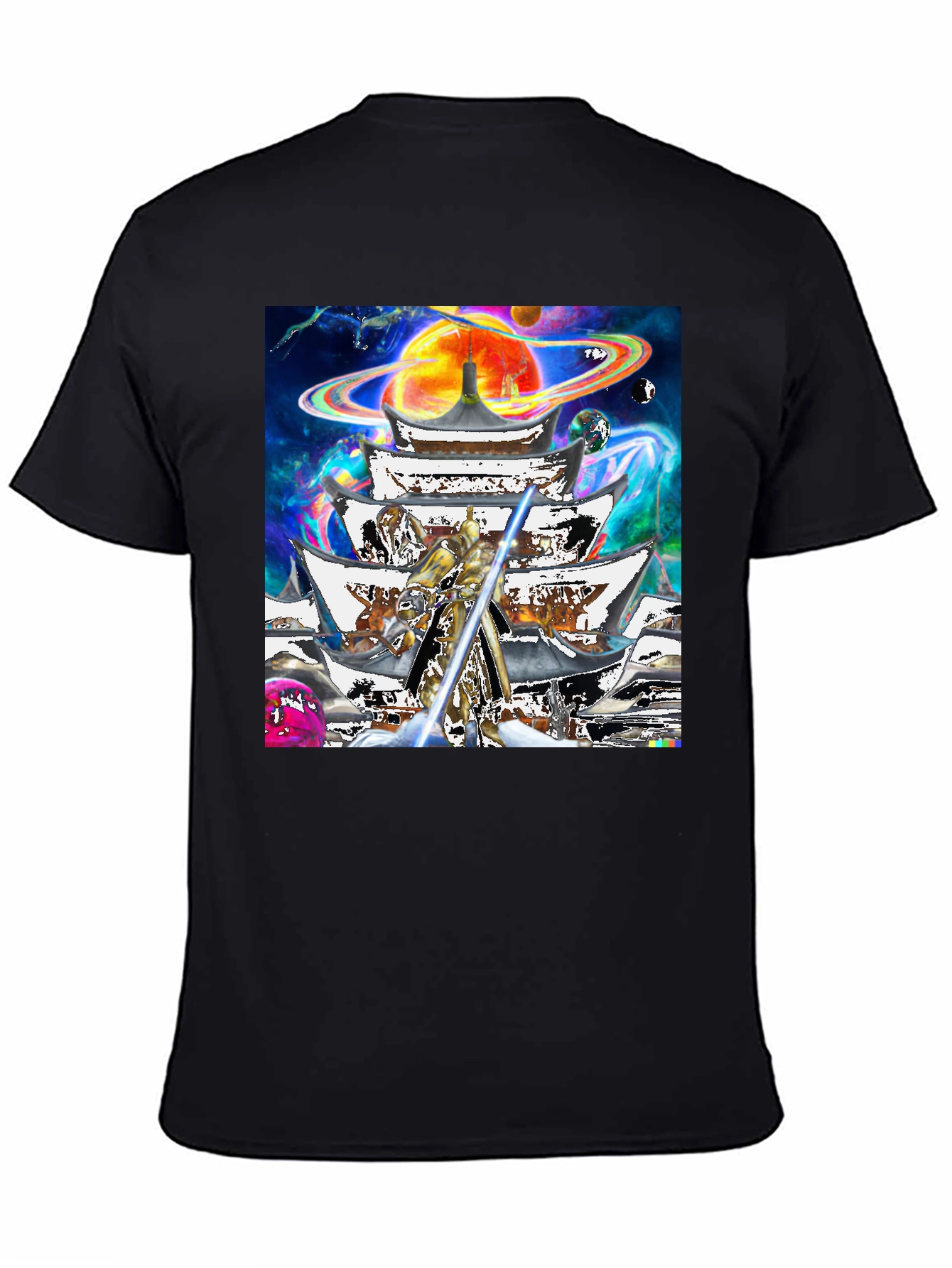 Sci-Fi Temple Graphic Tee