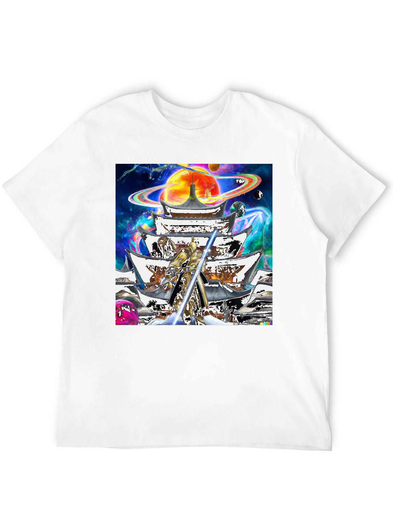 Sci-Fi Temple Graphic Tee