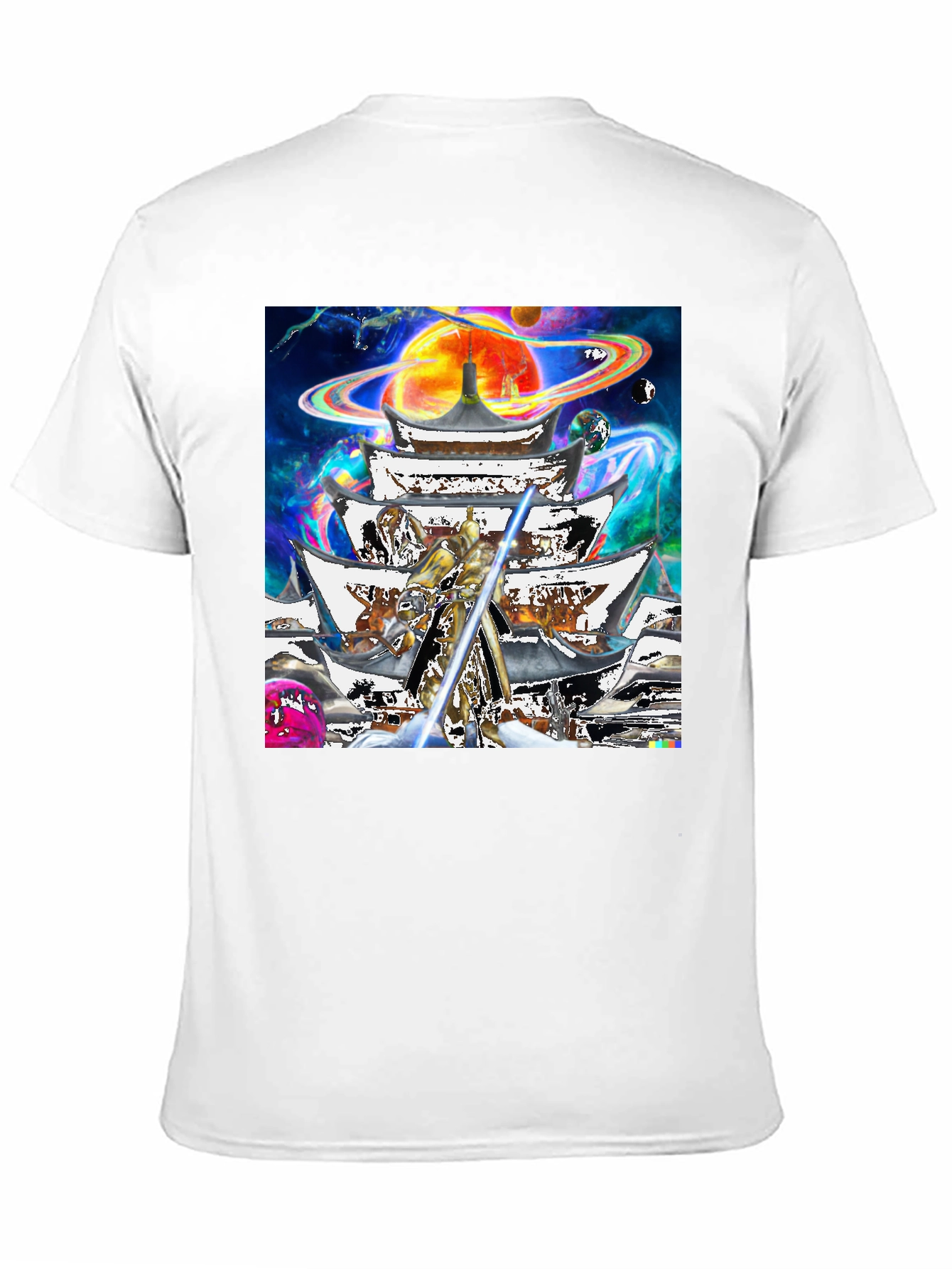 Sci-Fi Temple Graphic Tee