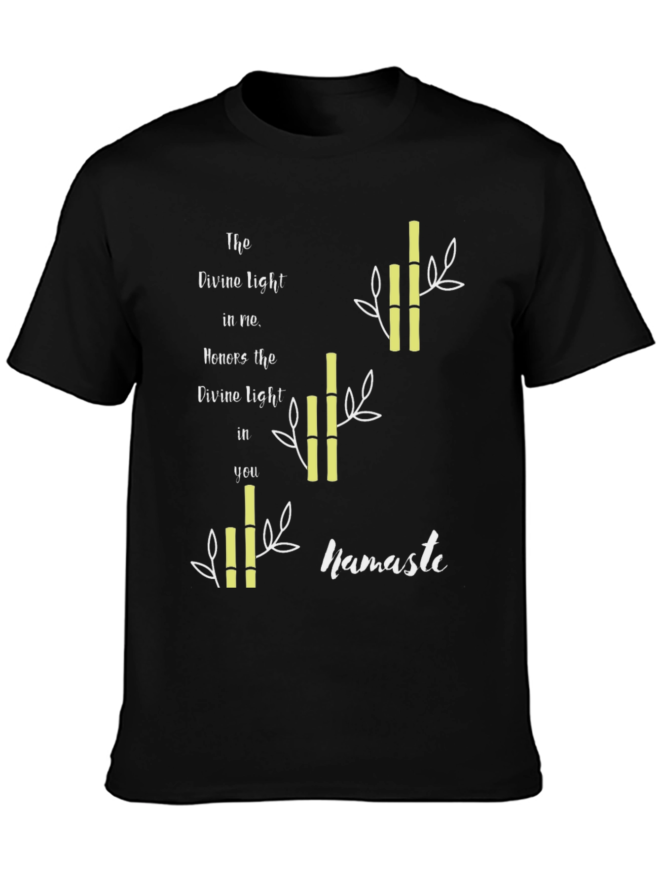 Divine Light Namaste Graphic T-Shirt