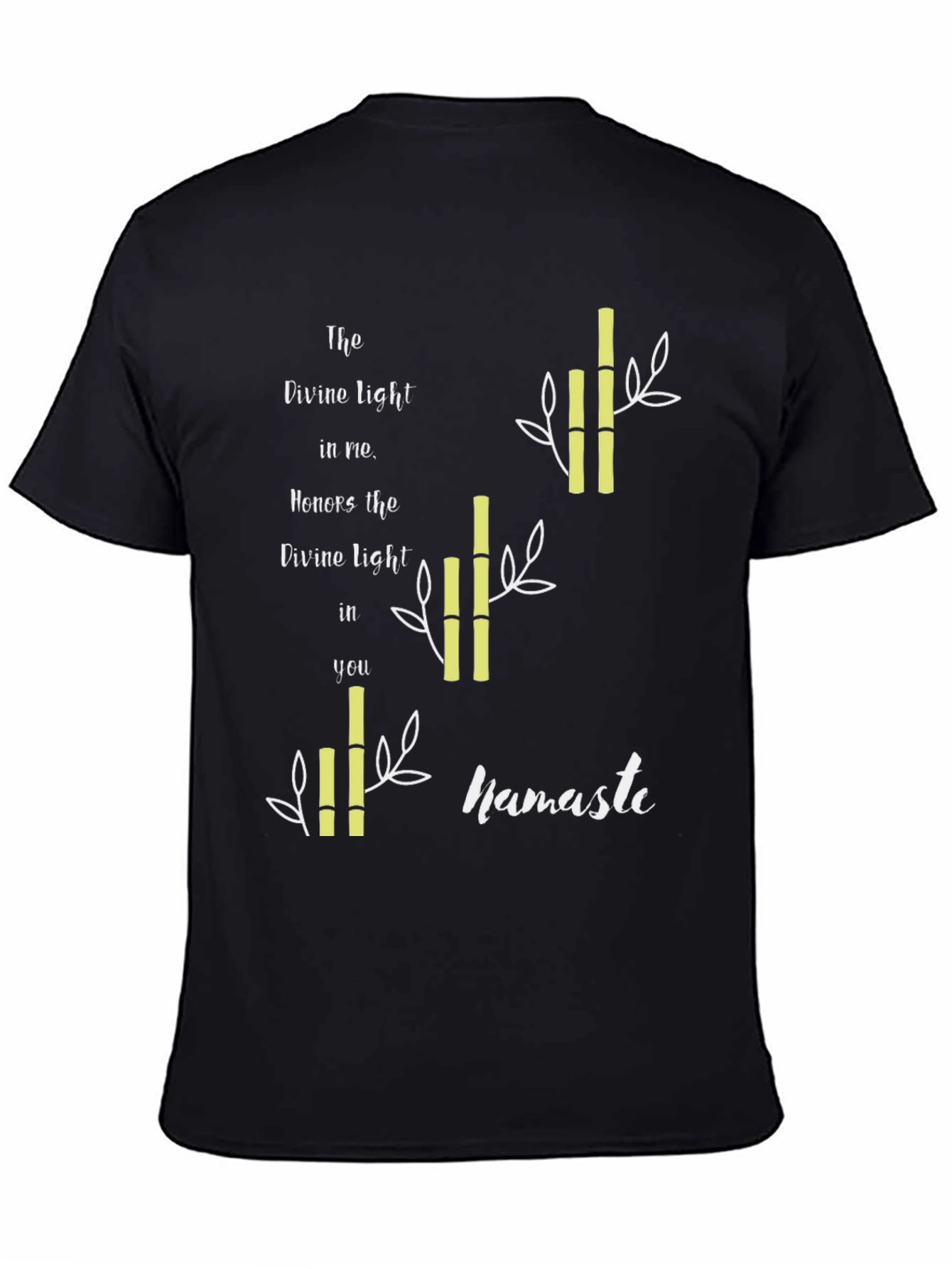 Divine Light Namaste Graphic T-Shirt