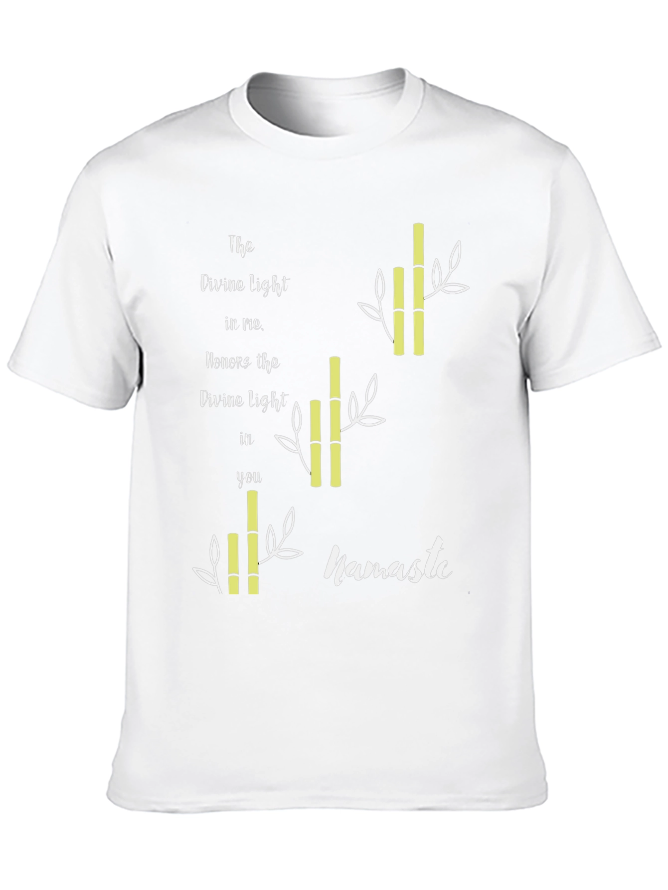 Divine Light Namaste Graphic T-Shirt