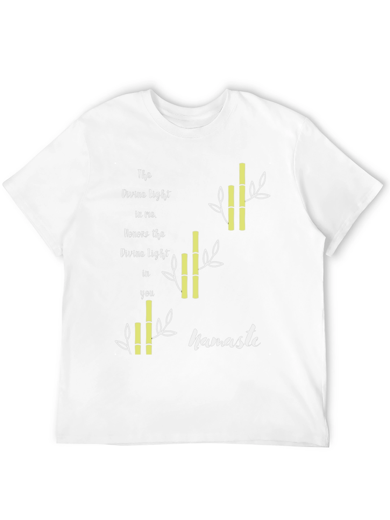 Divine Light Namaste Graphic T-Shirt