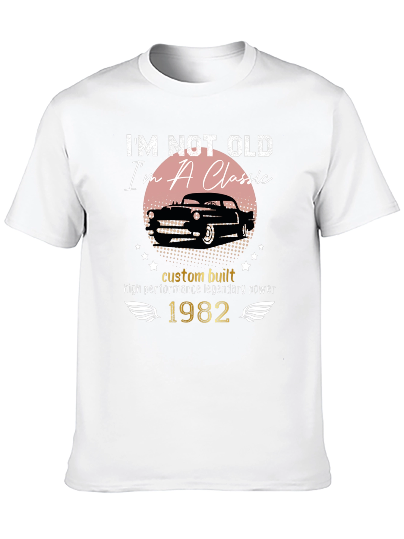 Classic Car 1982 T-Shirt - Legendary Power
