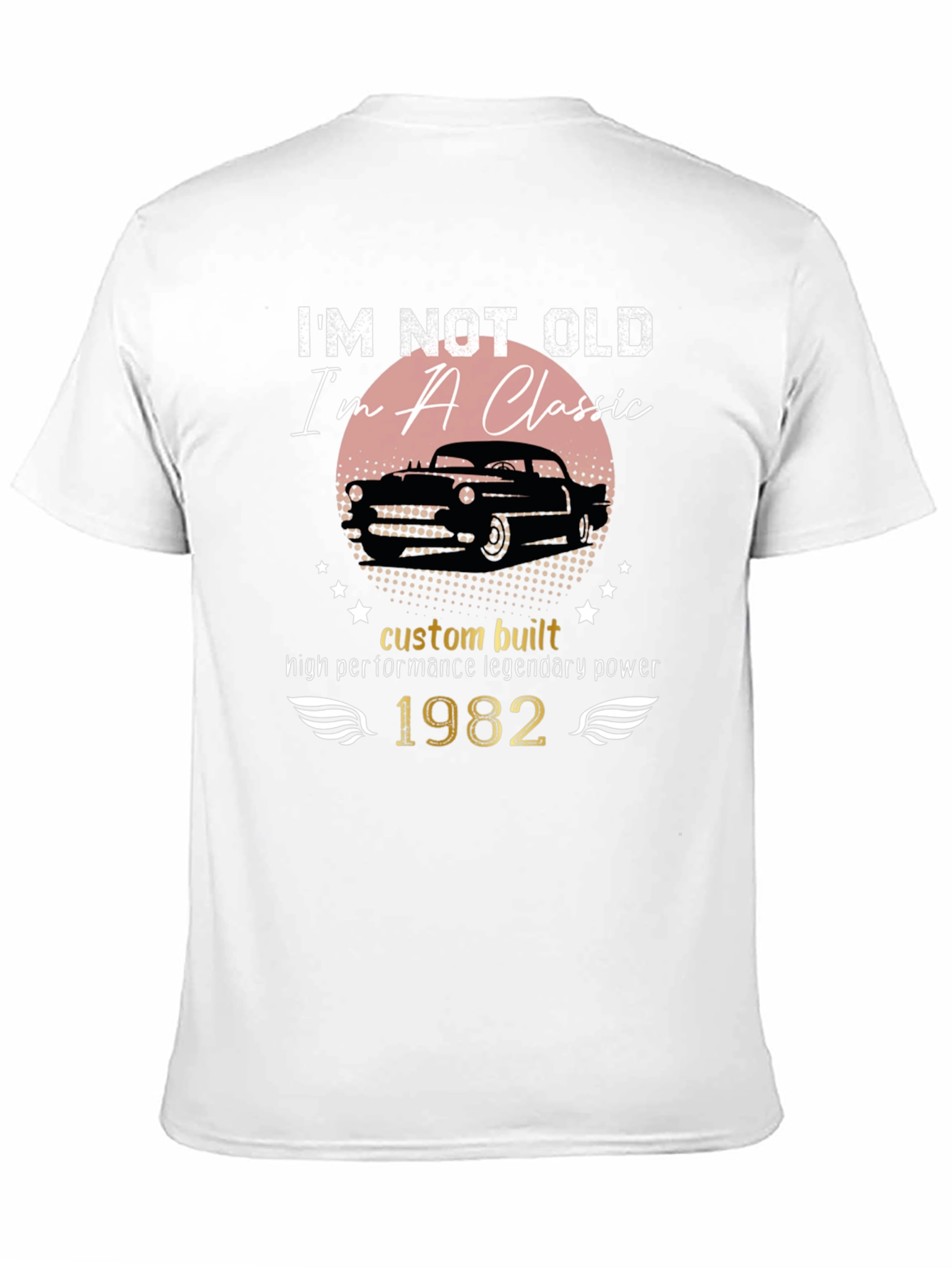 Classic Car 1982 T-Shirt - Legendary Power