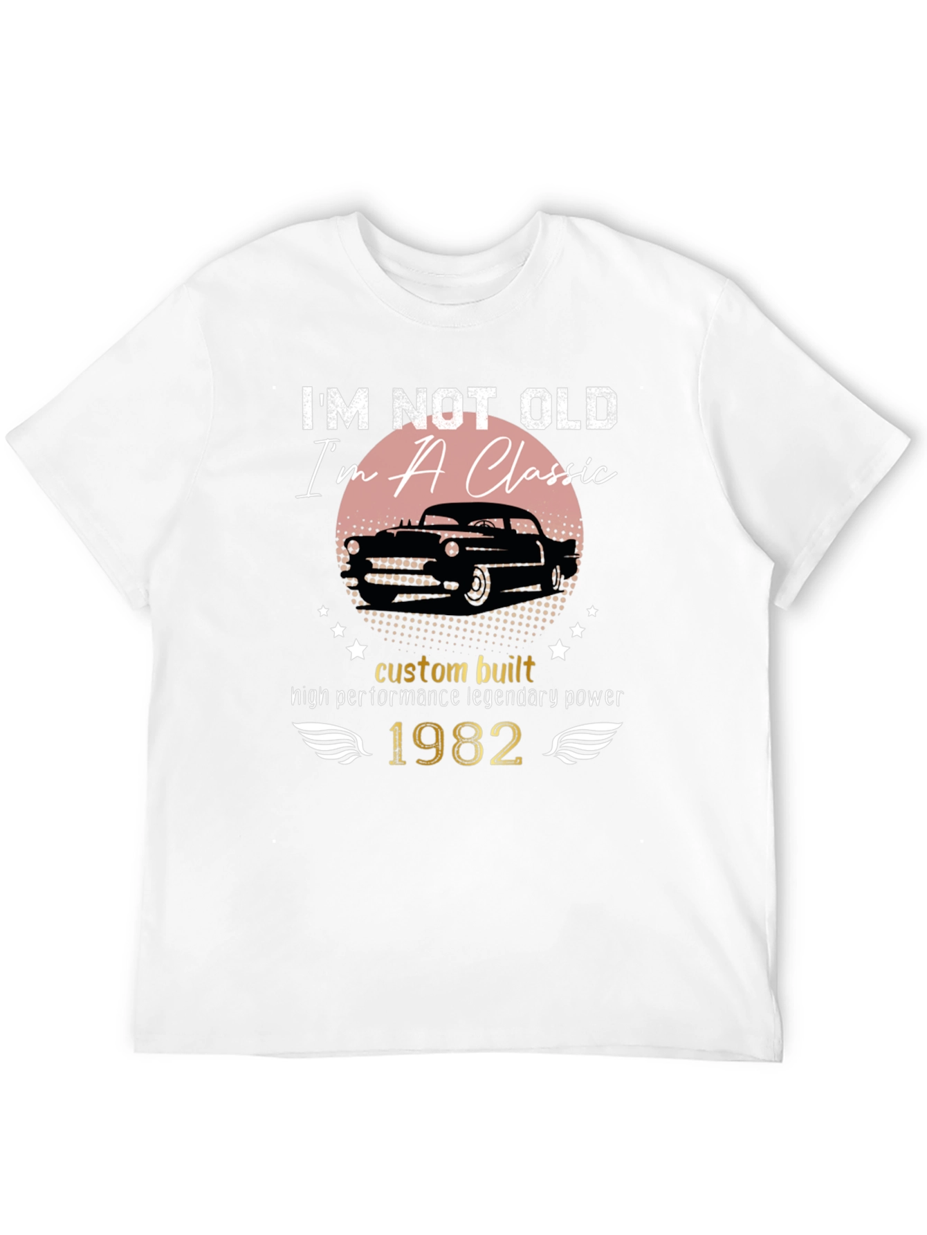 Classic Car 1982 T-Shirt - Legendary Power