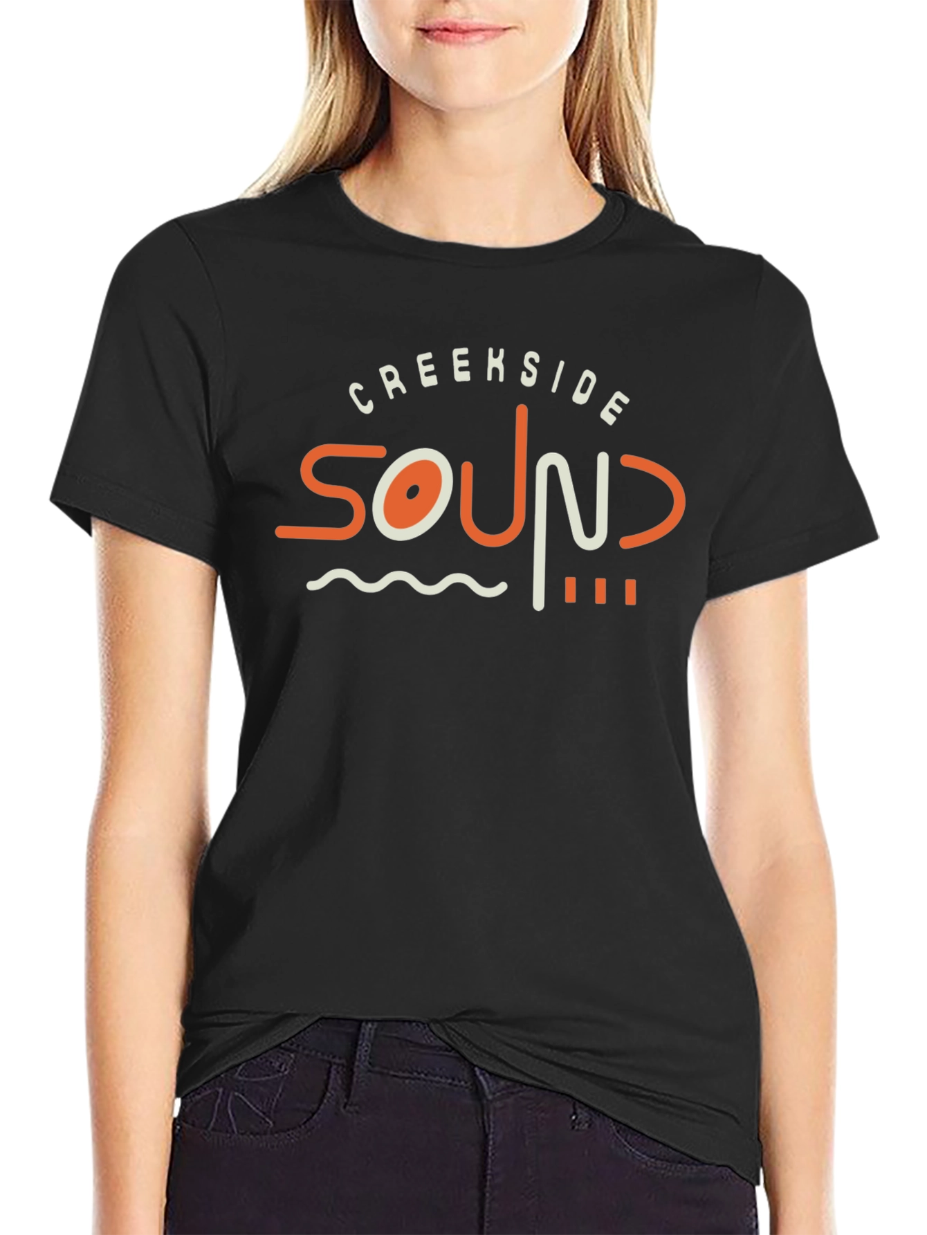 Creekside Sound Graphic Tee - Modern Comfort