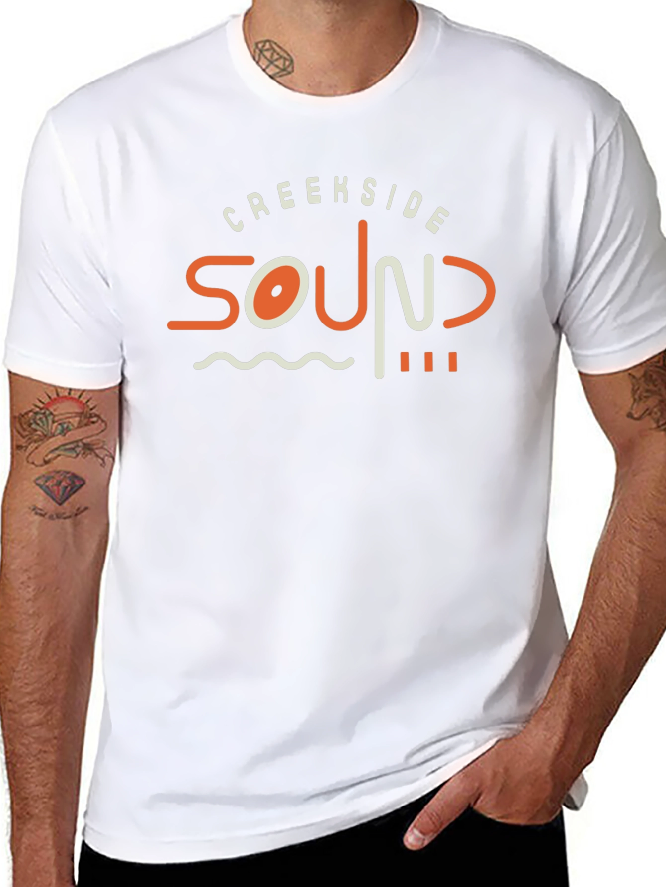 Creekside Sound Graphic Tee - Modern Comfort