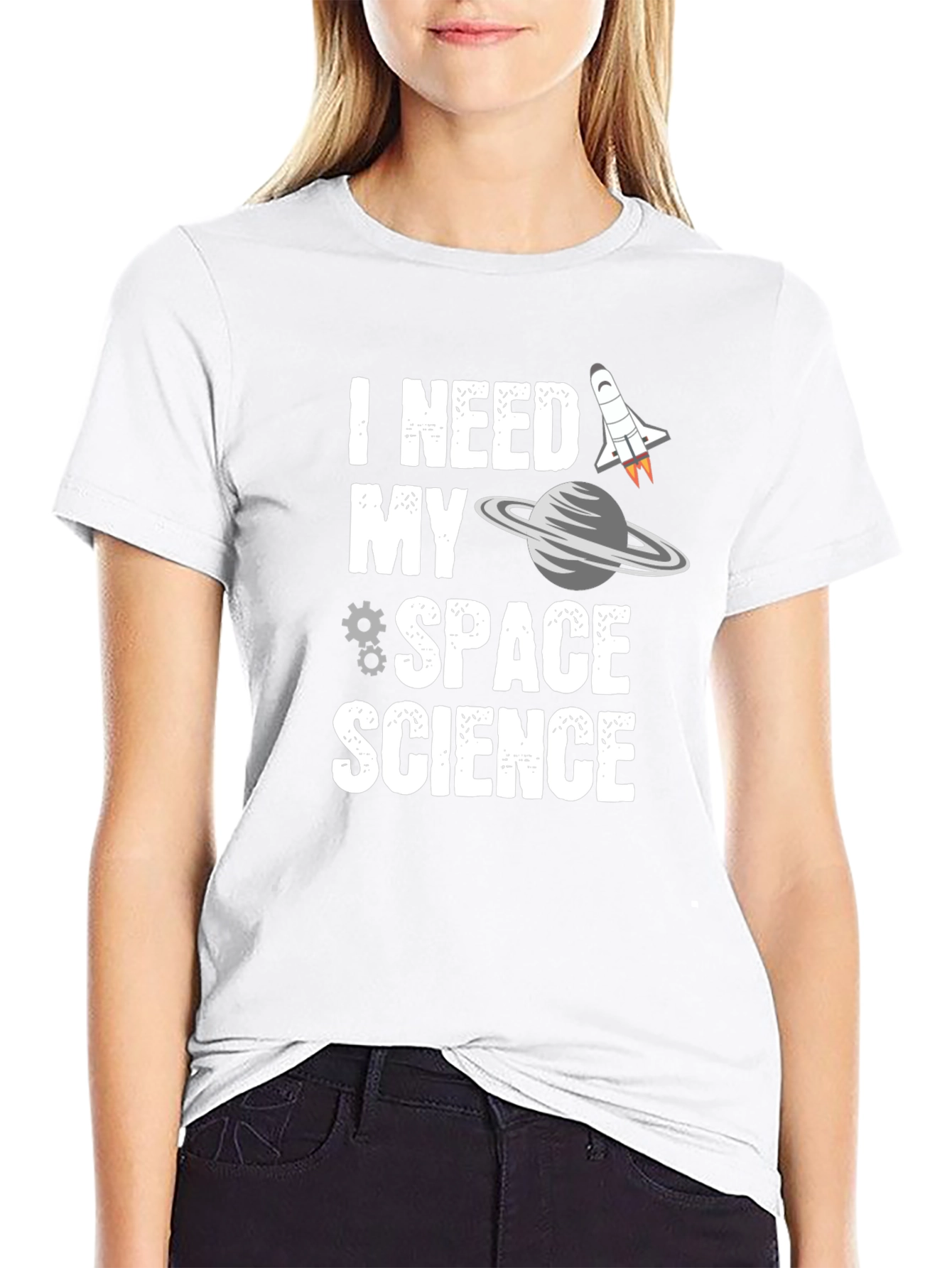 I Need My Space Science Graphic T-Shirt