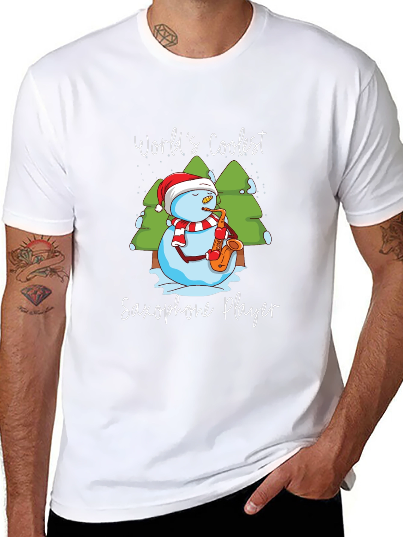 Worlds Coolest Saxophone Player T-Shirt