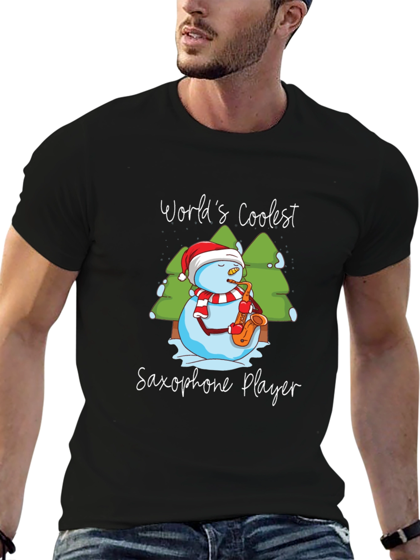 Worlds Coolest Saxophone Player T-Shirt