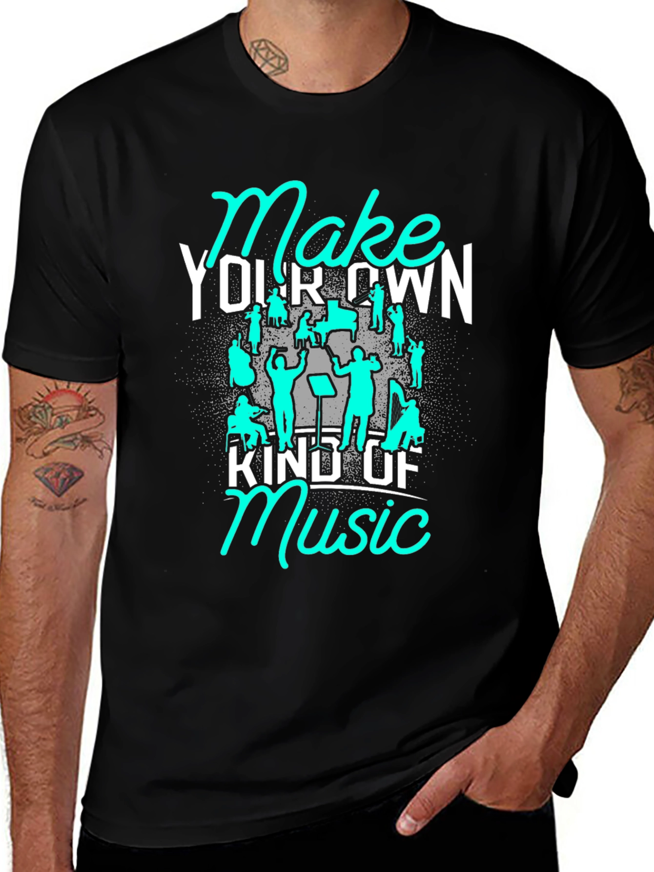 Make Your Own Kind of Music Graphic T-Shirt