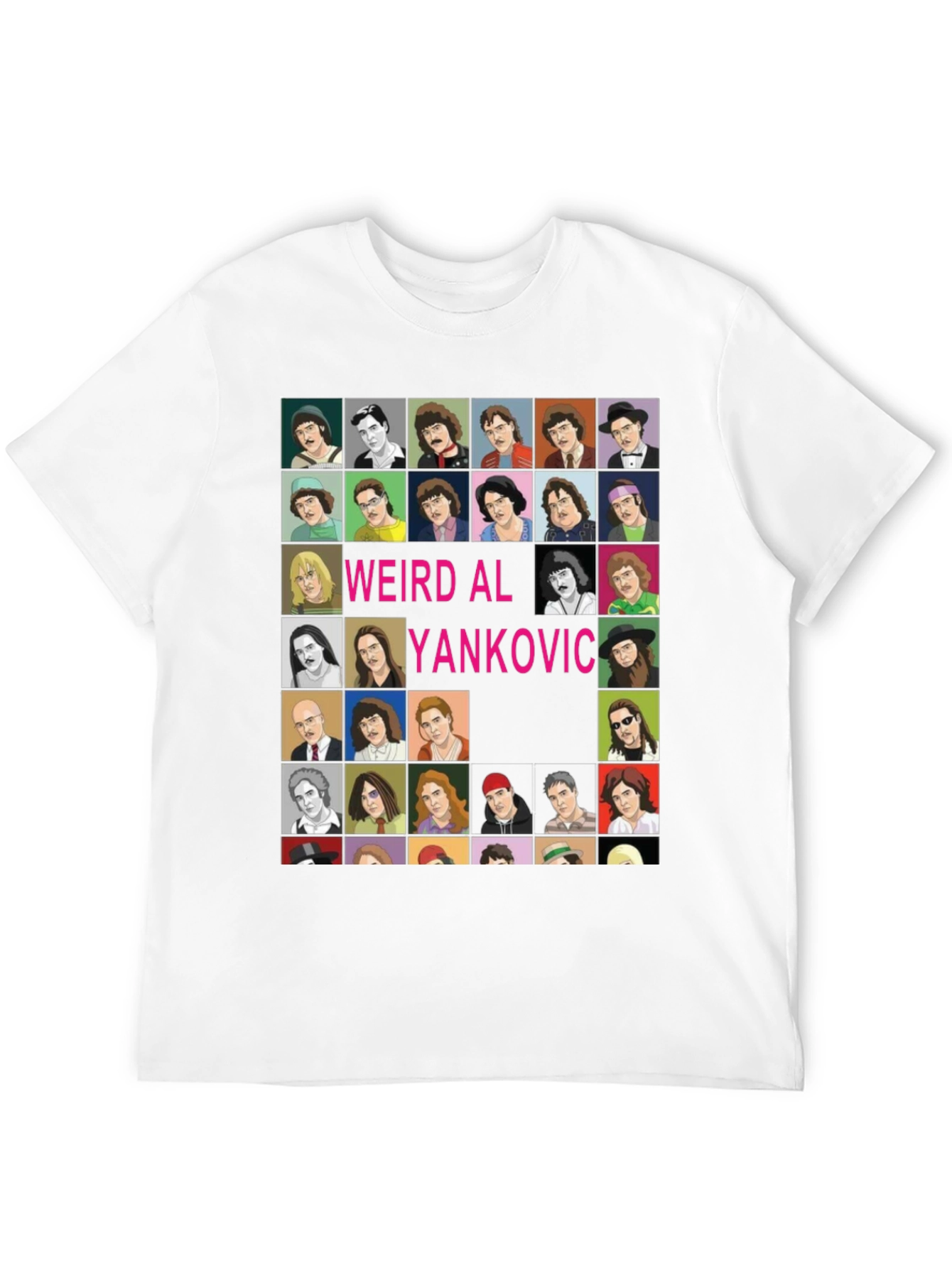 Weird Al Yankovic Collage Graphic Tee