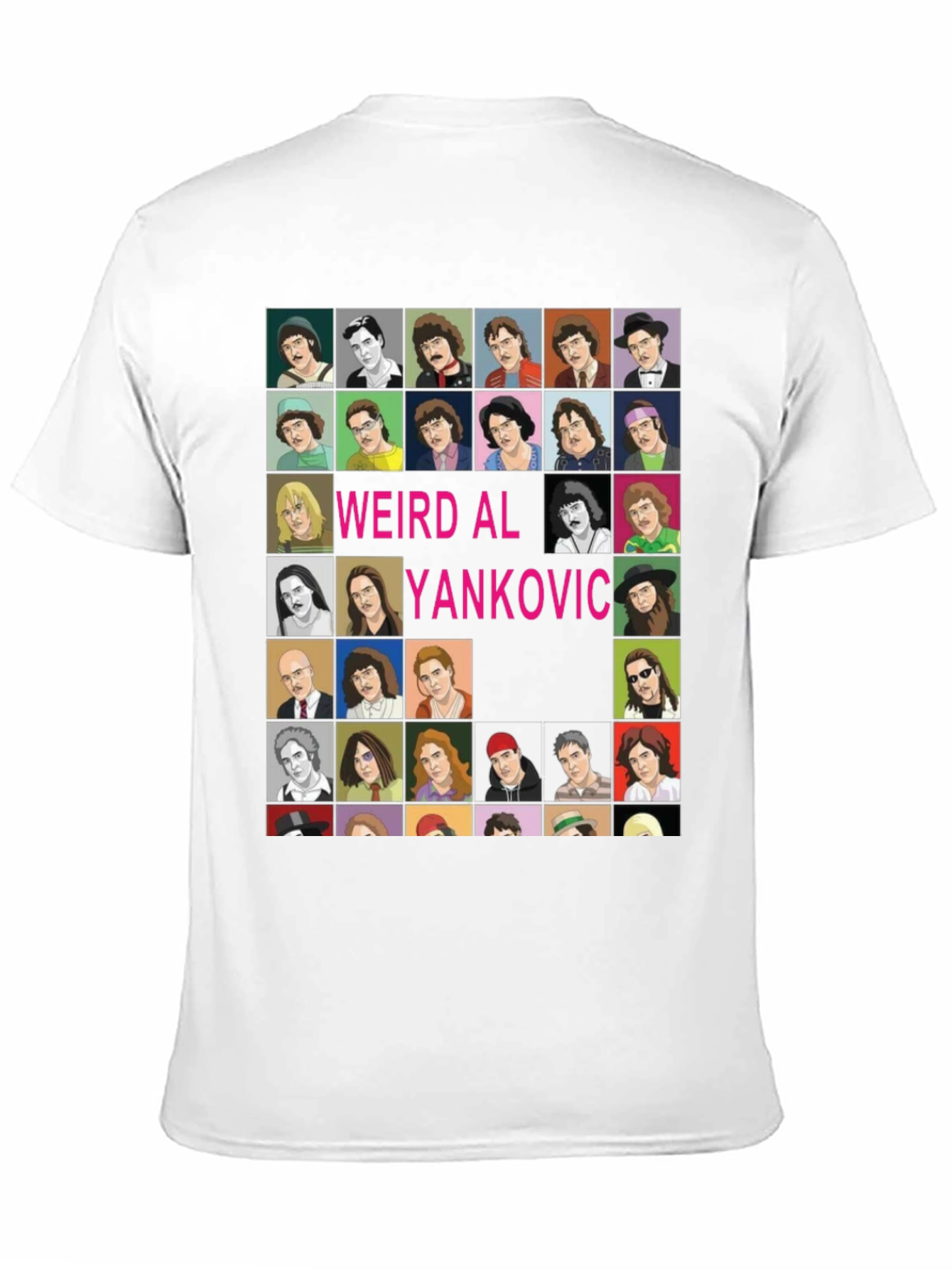 Weird Al Yankovic Collage Graphic Tee